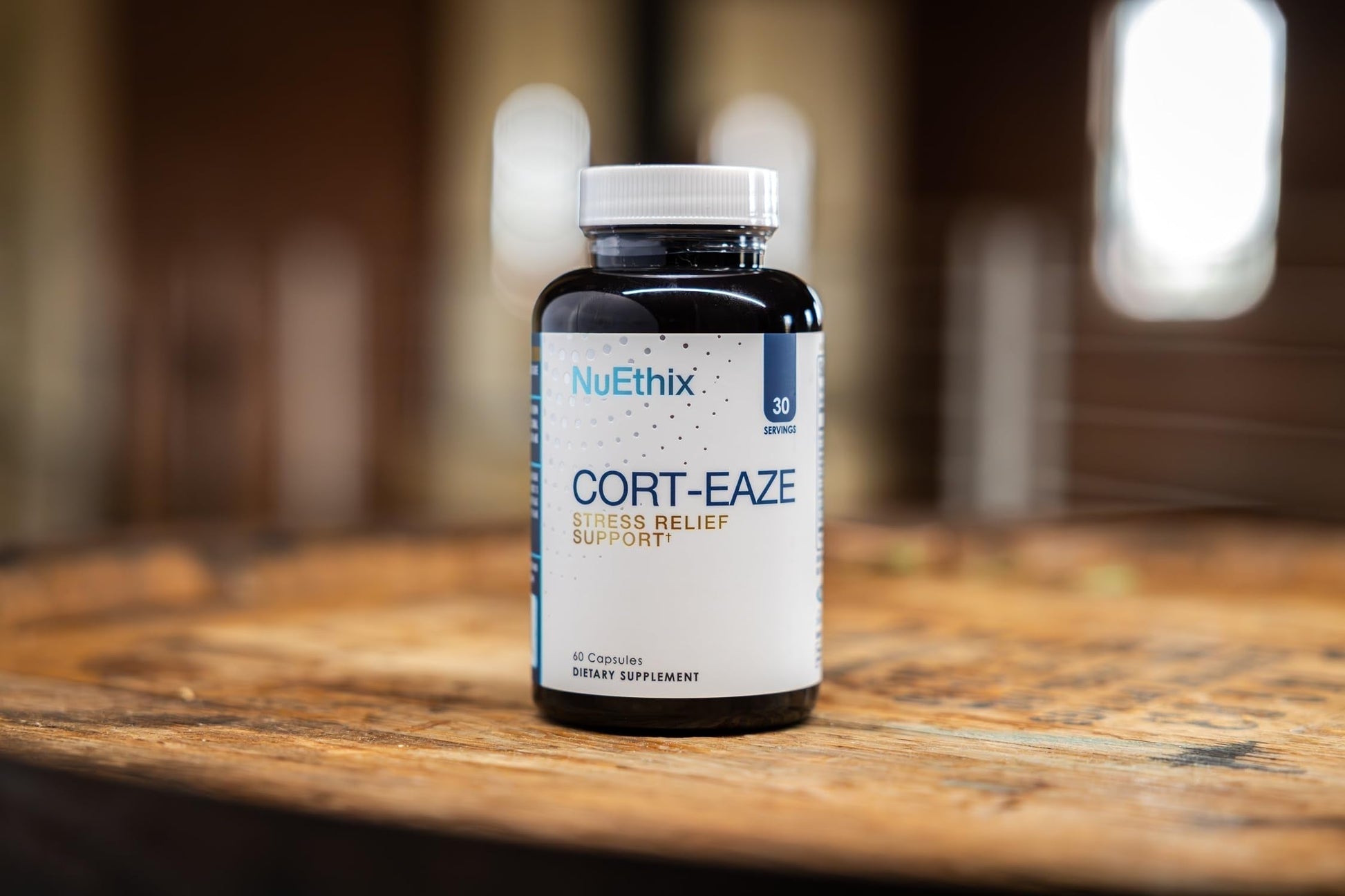 NuEthix Formulations Cort-Eaze - Cortisol Supplement - Health Support Supplement with Ashwagandha, L-Theanine & Rhodiola Rosea - Relaxation and Deep Sleep, 60 Capsules, 30 Servings NuEthix Formulations buy supplements canada