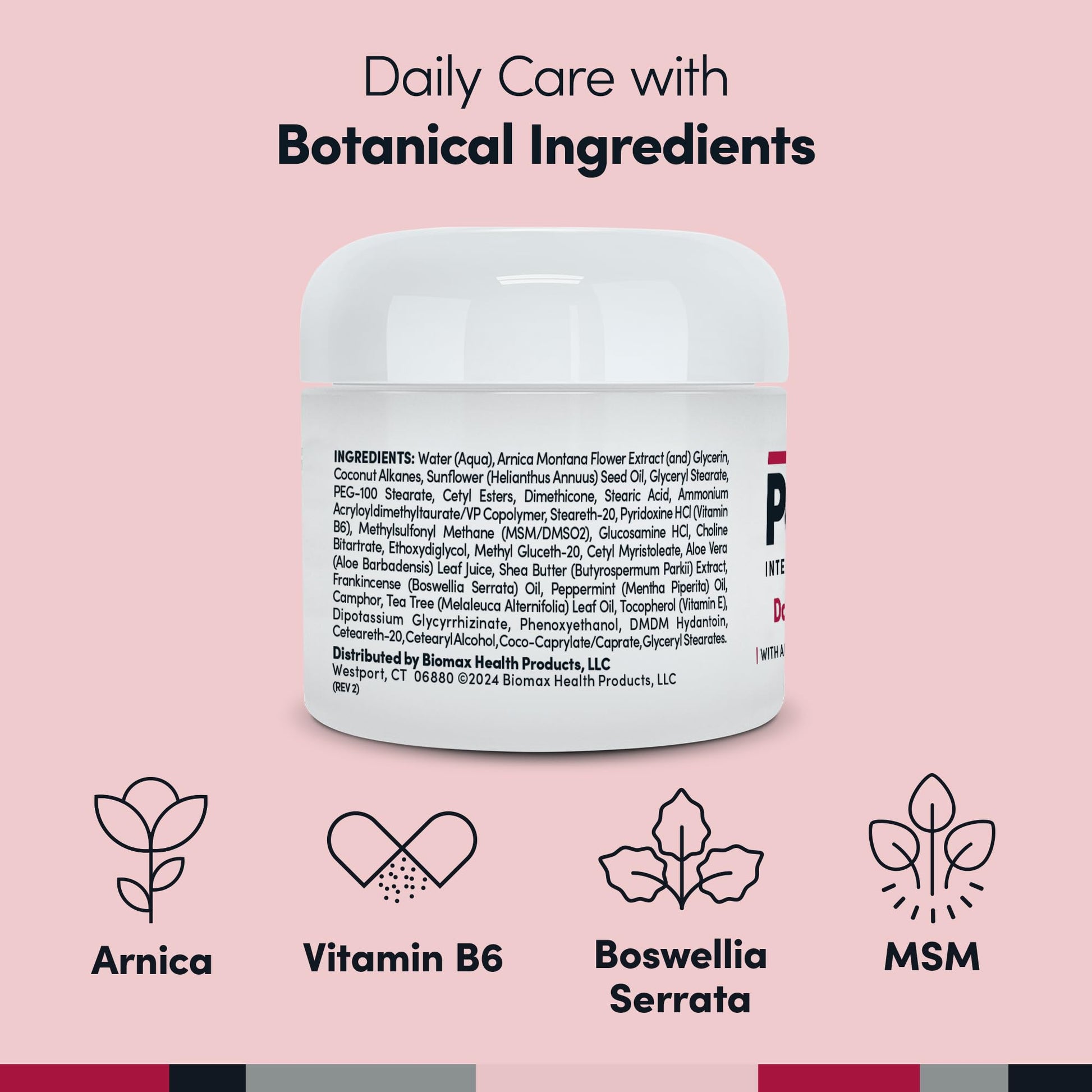 Penetrex Daily Joint & Muscle Care Cream – Soothing Botanical Formula with Arnica, Vitamin B6 & MSM – Lightweight Fast-Absorbing Cream for Everyday Movement - Non-Greasy - Light Scent- 2 oz Penetrex buy supplements canada