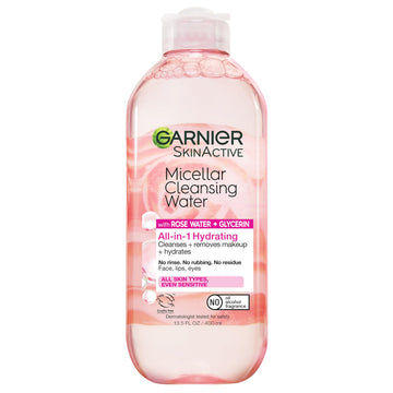 Garnier Micellar Water with Rose Water and Glycerin, Hydrating Facial Cleanser & Makeup Remover, For All Skin Types Garnier buy supplements canada