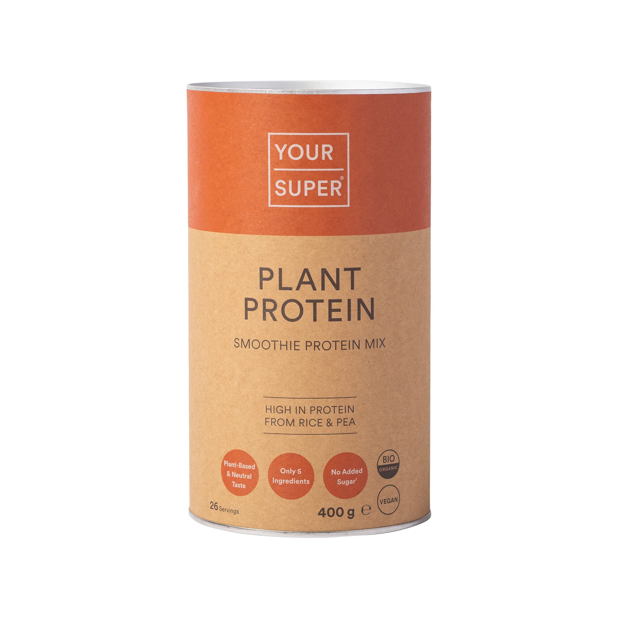 Your Super Plant Protein Organic Superfood Powder – Plant Based Protein Powder for Muscle Growth Your Super buy supplements canada