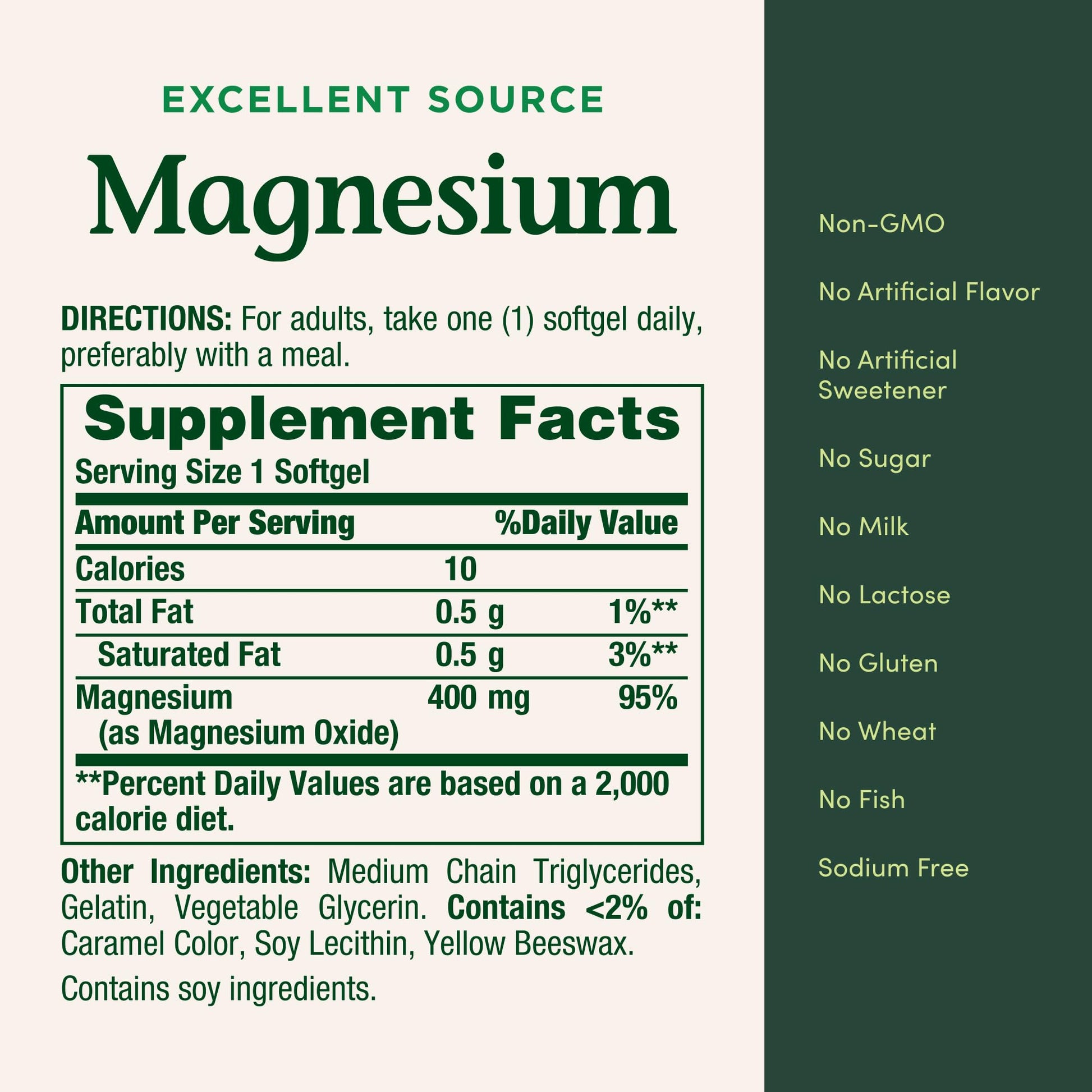 Nature's Bounty Magnesium 400 mg Softgel, Whole Body Support, Magnesium Supplements for Men and Women, Heart, Nerve & Bone Health, 75 Softgels (Pack of 1) Nature's Bounty buy supplements canada