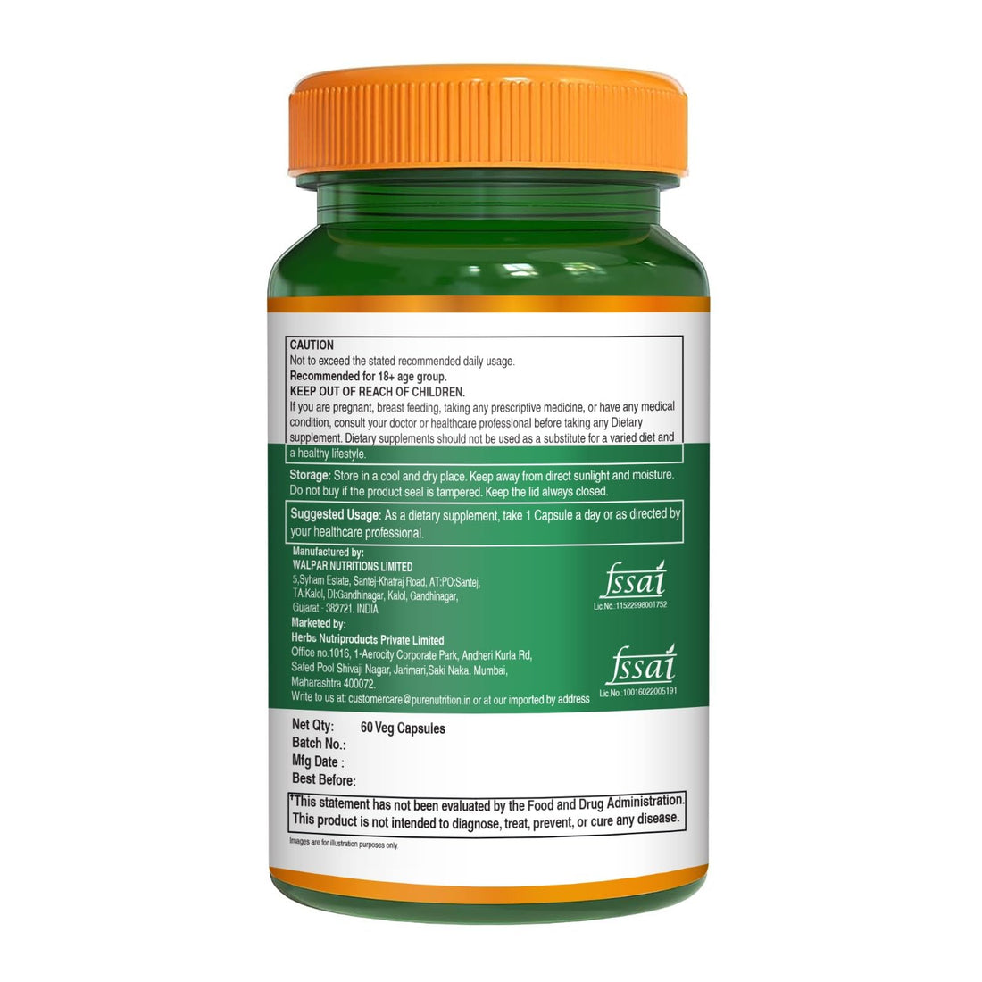 Pure Nutrition Lung Health Supplement | 60 Caps | Herbal Lung Support Formula with Quercetin, Vitamin C, Nettle, Vasaka Leaf, Lotus, Licorice & Ginger. PURE NUTRITION NATURAL TREASURES buy supplements canada
