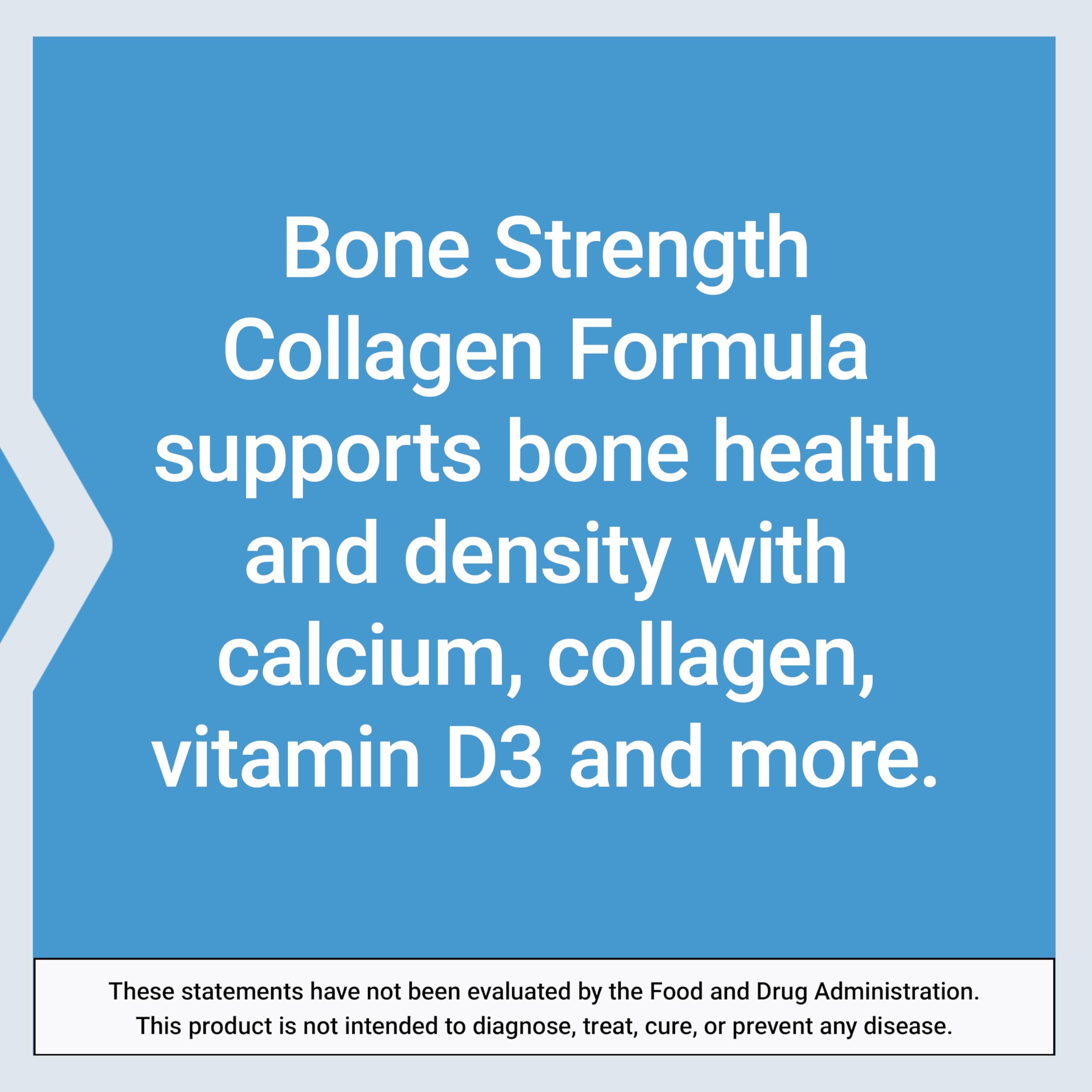 Life Extension Bone Strength Collagen Formula, Calcium Collagen chelate, Calcium fructoborate, Vitamin D3, Magnesium Citrate, Silicon, Boron, Gluten-Free, Non-GMO, 120 Capsules Life Extension buy supplements canada