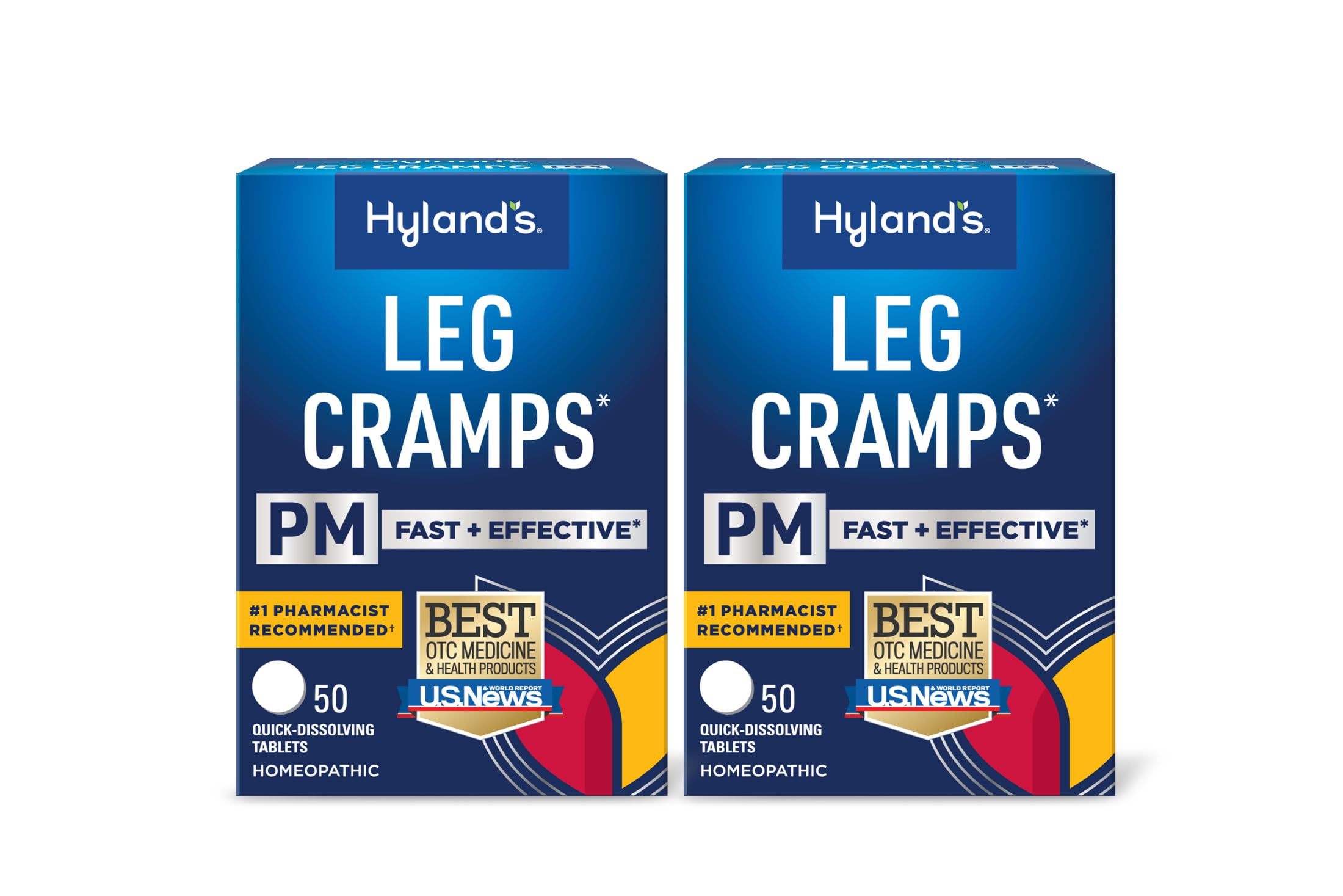 Hyland's Leg Cramps PM, Relief of Nighttime Leg, Calf, and Foot Cramps, 50 Quick-Dissolving Tablets 2-Pack (100 Total) Hyland's buy supplements canada