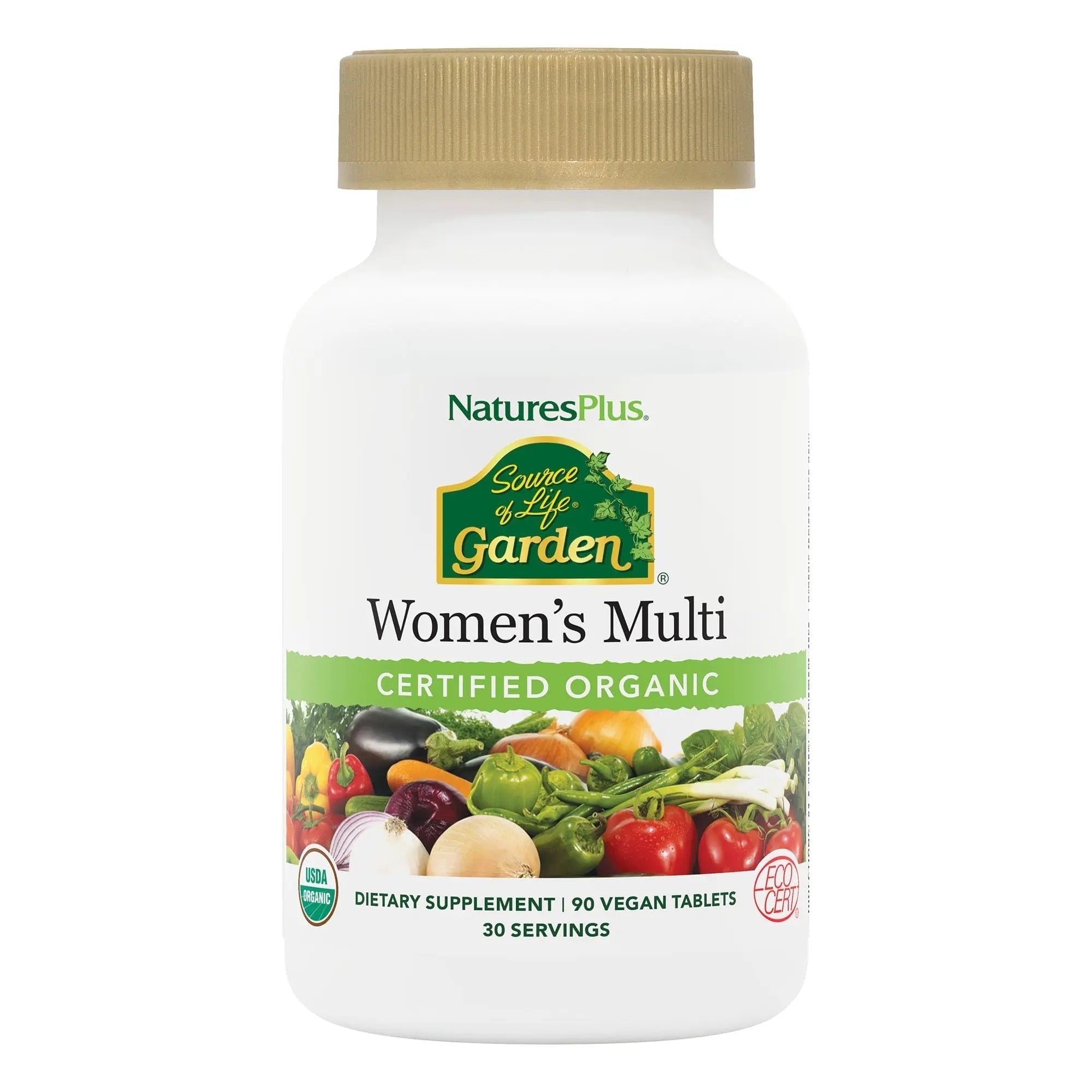 NaturesPlus Source of Life Garden Women’s Multivitamin - 90 Tablets - Supports Energy & Healthy Immune System Nature's Plus buy supplements canada