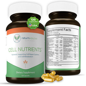 Return Healthy Cell Nutrients | Promotes Cell and Membrane Repair & Cell Metabolism | Helps Fight Tick-Borne Infections & More | Mitochondrial Supplements | Non-GMO, Vegan, 120 caps Return Healthy buy supplements canada