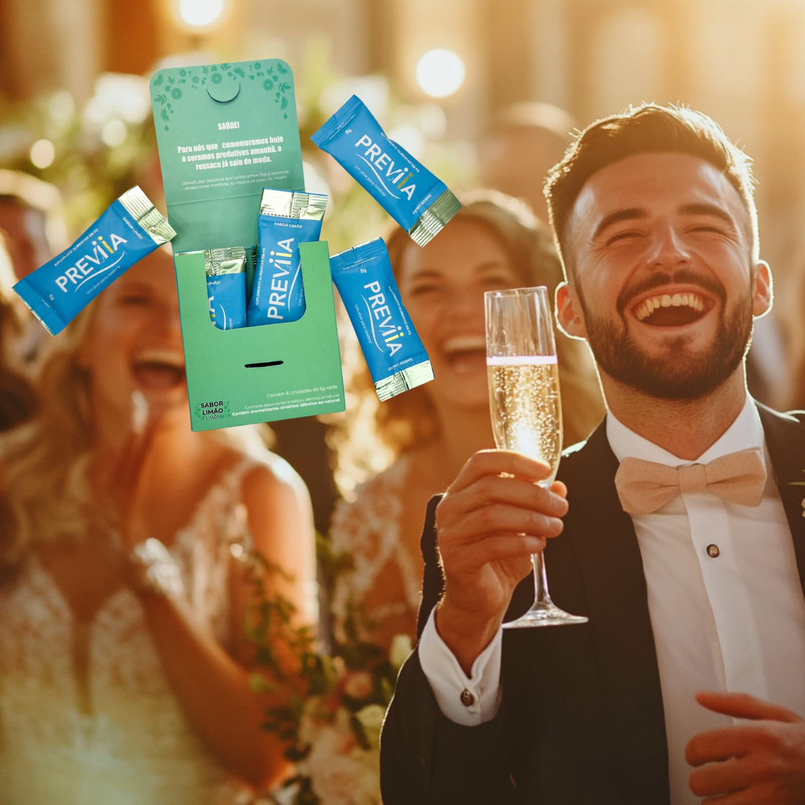 Previia – Pre-Drink Supplement | Nutrients Before Social Drinking | Cysteine, Choline, B-Complex, Magnesium, VIT C | Lemon Flavor | Soluble Drink | 6 Doses | Feel Better After Drinking Previia buy supplements canada