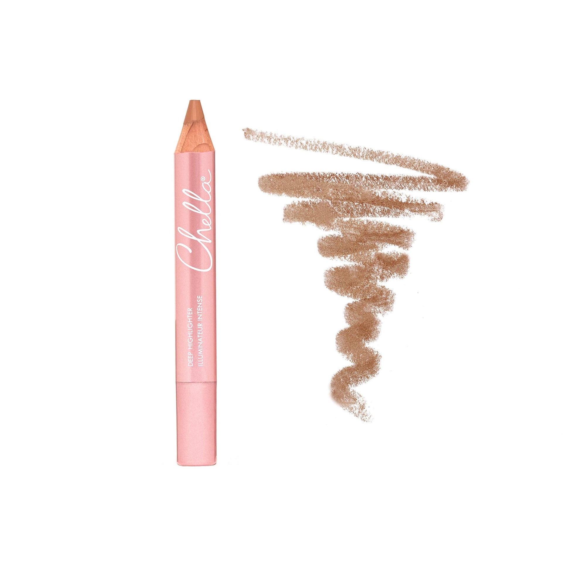 Chella Highlighter Makeup Pencil - Vegan, Cruelty Free, Paraben Free, Gluten Free - Use as a Highlighter, Concealer and Under Eye Liner (Deep Matte) Chella buy supplements canada