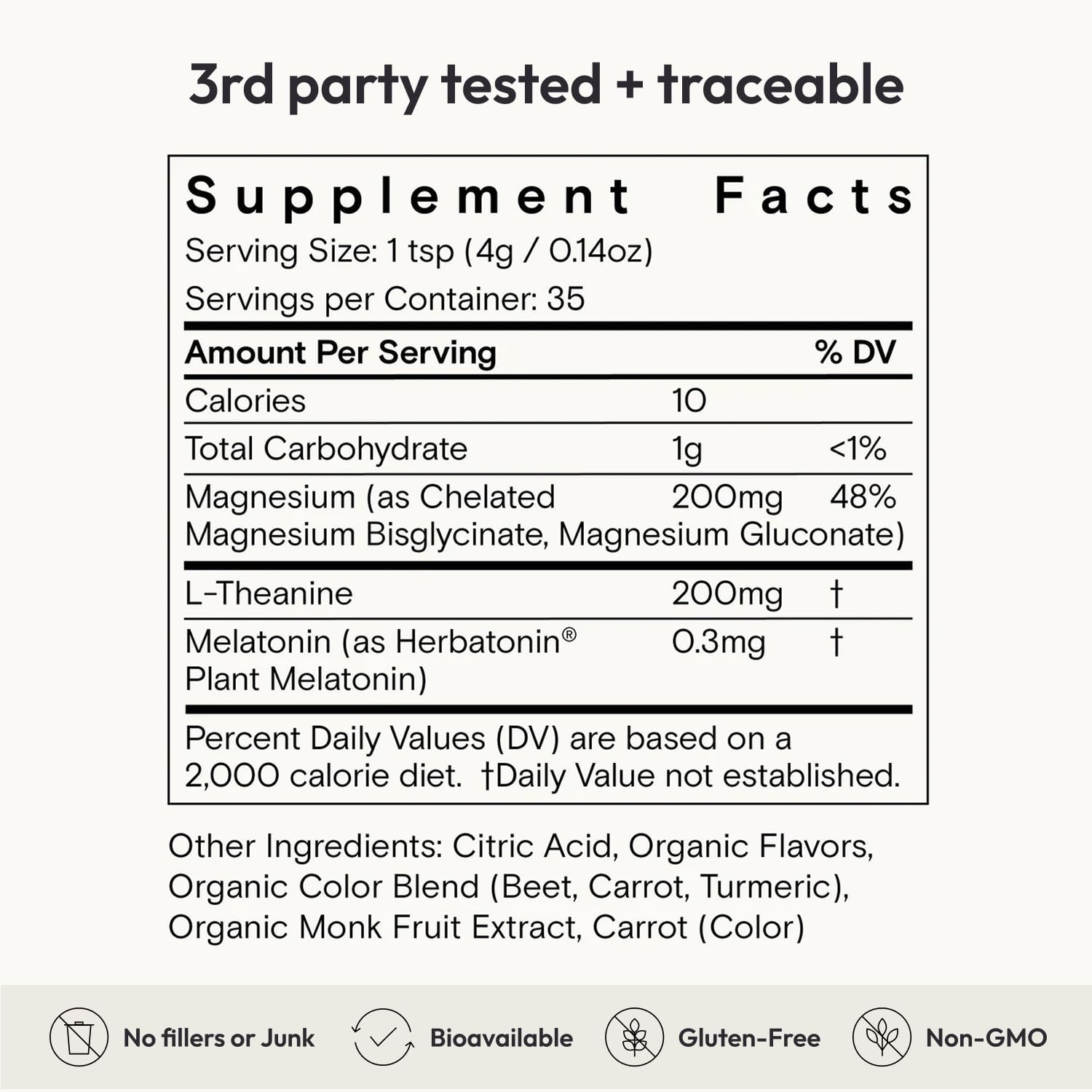 Moon Juice Sleepy Magnesi-Om - Sleep Supplement Powder with Magnesium Glycinate, L-Theanine & Plant-Based Melatonin, Sugar-Free Bedtime Drink Mix for Deep Sleep w/o Grogginess, Cherry, 35 Servings Moon Juice buy supplements canada
