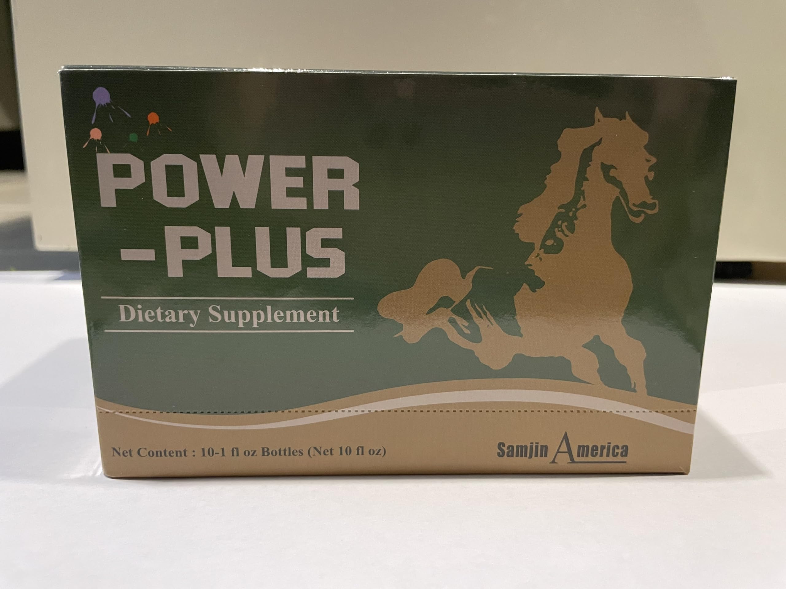 Skydia Power Plus - 10 Bottles Power-Plus Botanical Blend Liquid Supplement (1 FL OZ) Korean Ginseng Extract Ginseng Supplement Natural Men Tonic Ginseng Root Korean Red Ginseng Drops Skydia buy supplements canada