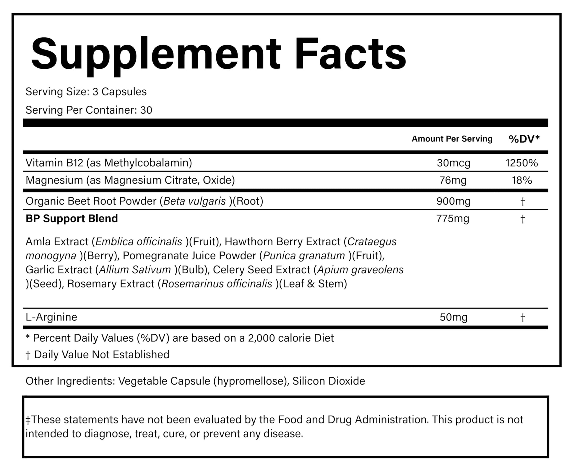 PURE® Beets+ Organic Beet Root Capsules - 900mg - 90 Count, 30 Servings - Blood Pressure & Circulation Support Supplement - with L-Arginine, Hawthorn Berry & B12 - Cardiovascular Health - Made in USA PURE buy supplements canada