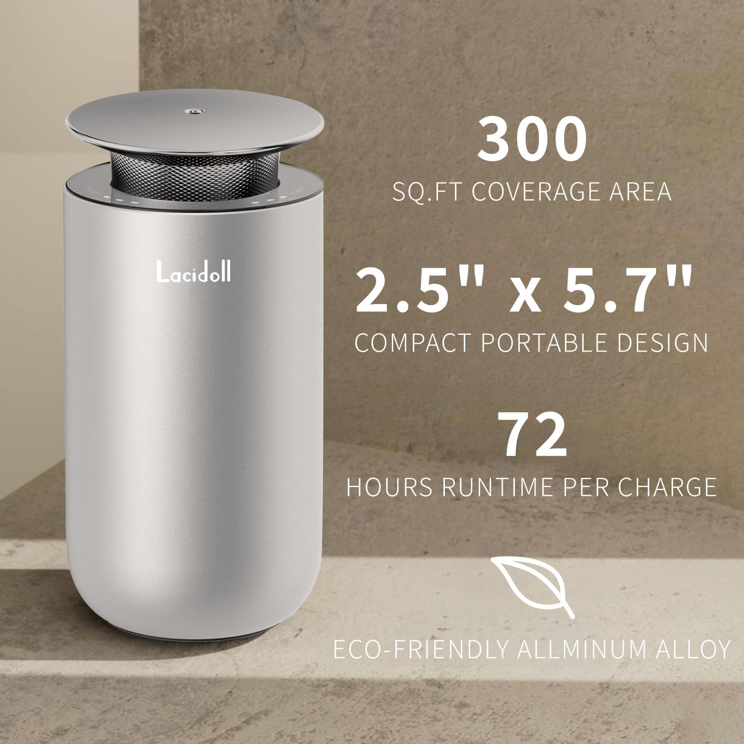 LACIDOLL Scent Diffusers for Home, Waterless Essential Oil Diffuser with No Leakage Tech, 10ML LACIDOLL buy supplements canada