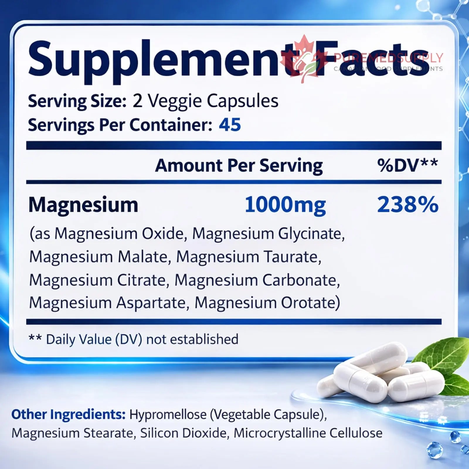 Top Nurex Magnesium Complex Supplement for Women & Men | 1000mg Maximum Absorption | 8 Magnesium Forms Including Glycinate, Citrate, Malate | Supports Relaxation, Sleep, Bone Strength | 90 Capsules Art anime buy supplements canada