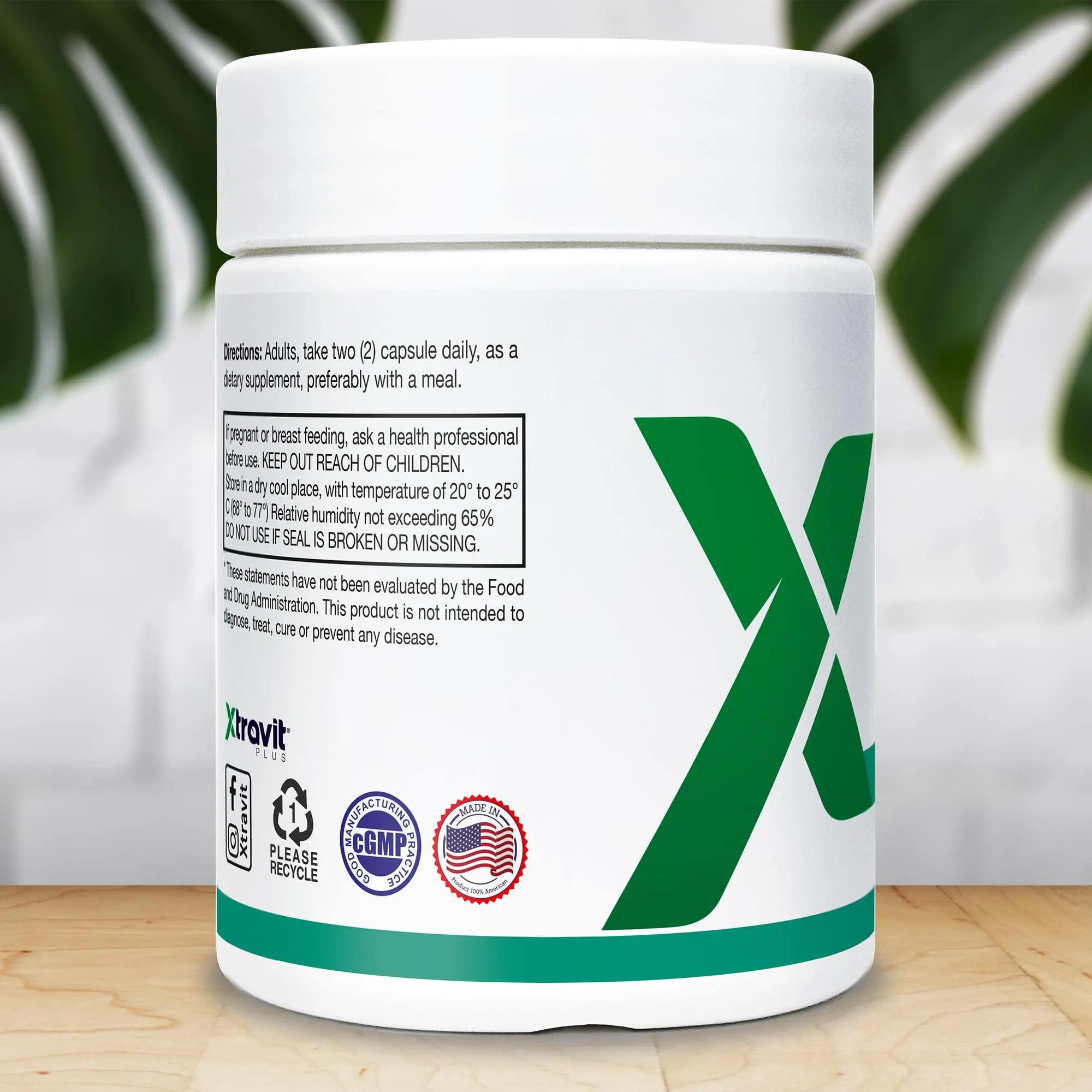 Xtravit Zinc Plus Vitamin C + D3 Supplement – Natural Immune Defense Supplements for Men & Women - May Support Skin, Energy, Bones, & Overall Wellness - Non-GMO, Gluten-Free, No Fillers, 60 Capsules Xtravit buy supplements canada