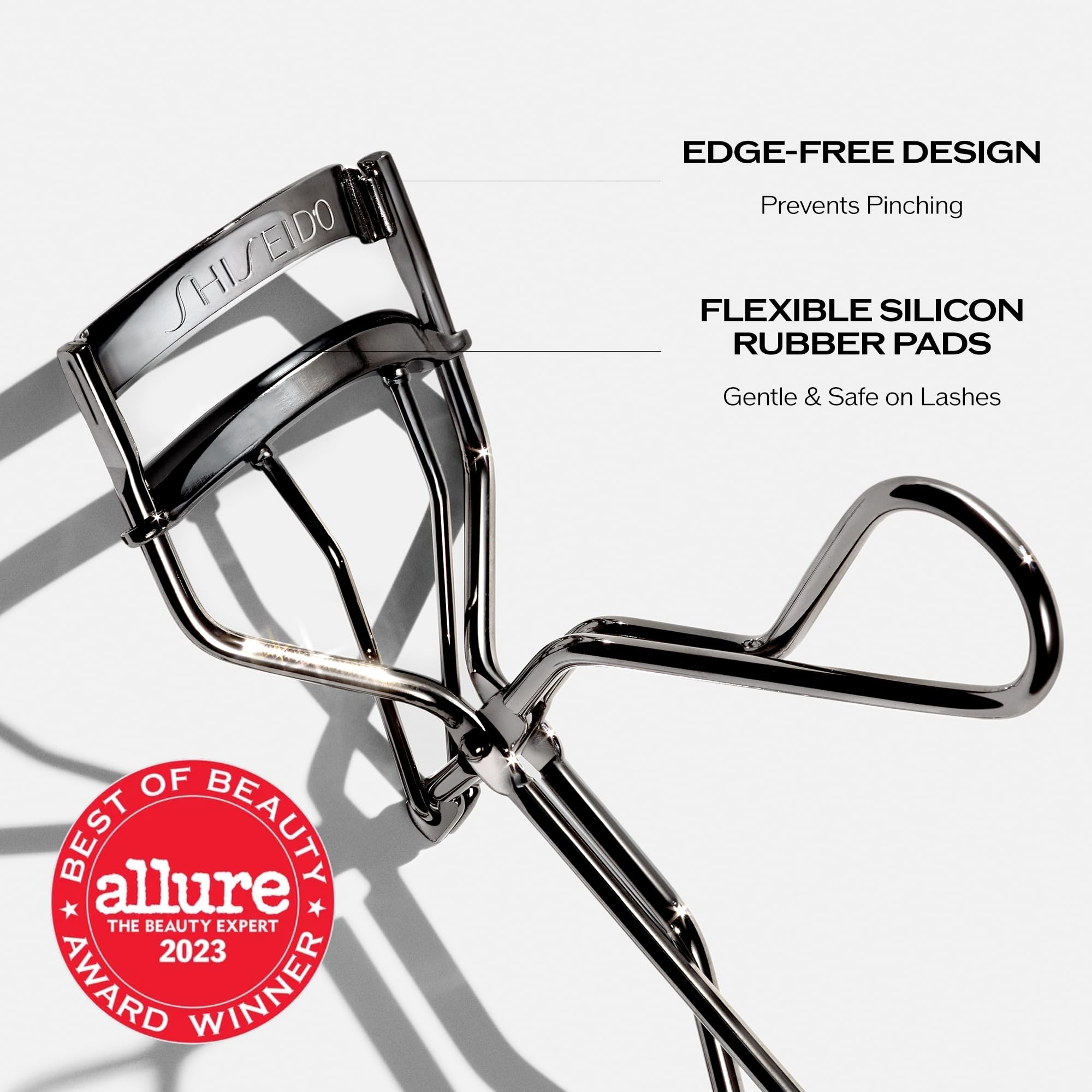Shiseido Eyelash Curler - Crimps & Curls Lashes for Perfect, Eye-Framing Fringe - Gentle & Safe - Includes Replacement Pad Shiseido buy supplements canada