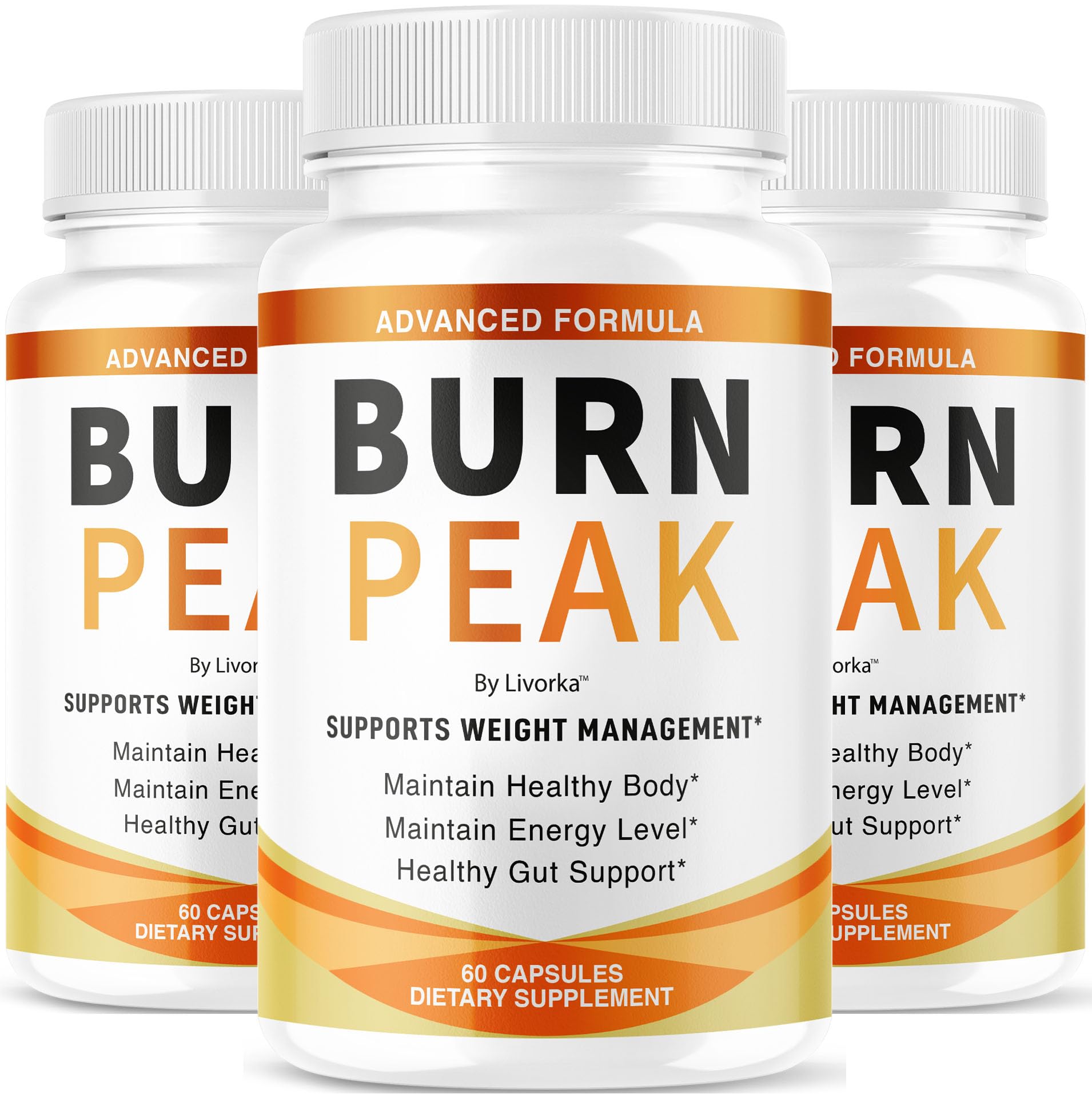 (3 Pack) Burn Peak Capsules - Official BurnPeak Weight Pills Advanced Premium Support, All Natural Burn Peak Pink Salt Trick Supplement for Overall Health & Wellness Reviews, 180 Capsules for 3 Months LIVORKA buy supplements canada