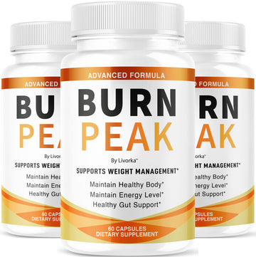 (3 Pack) Burn Peak Capsules - Official BurnPeak Weight Pills Advanced Premium Support, All Natural Burn Peak Pink Salt Trick Supplement for Overall Health & Wellness Reviews, 180 Capsules for 3 Months LIVORKA buy supplements canada