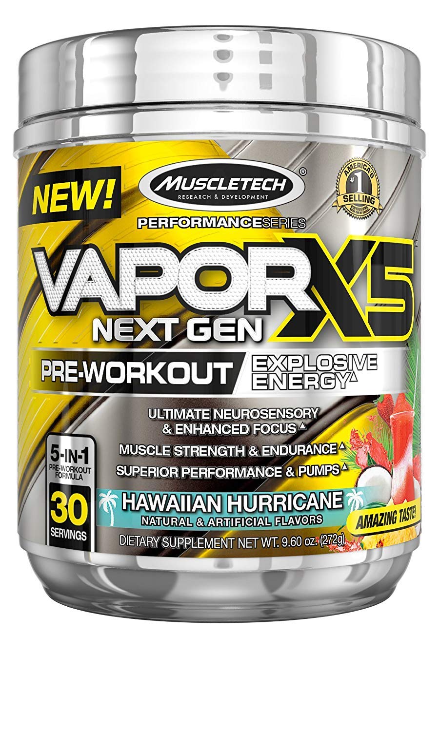 Pre Workout Powder | MuscleTech Vapor X5 for Men & Women, Energy Drink Mix Sports MuscleTech buy supplements canada