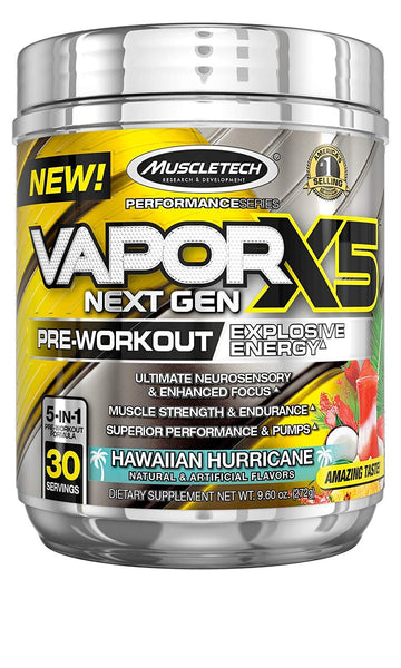 Pre Workout Powder | MuscleTech Vapor X5 for Men & Women, Energy Drink Mix Sports MuscleTech buy supplements canada
