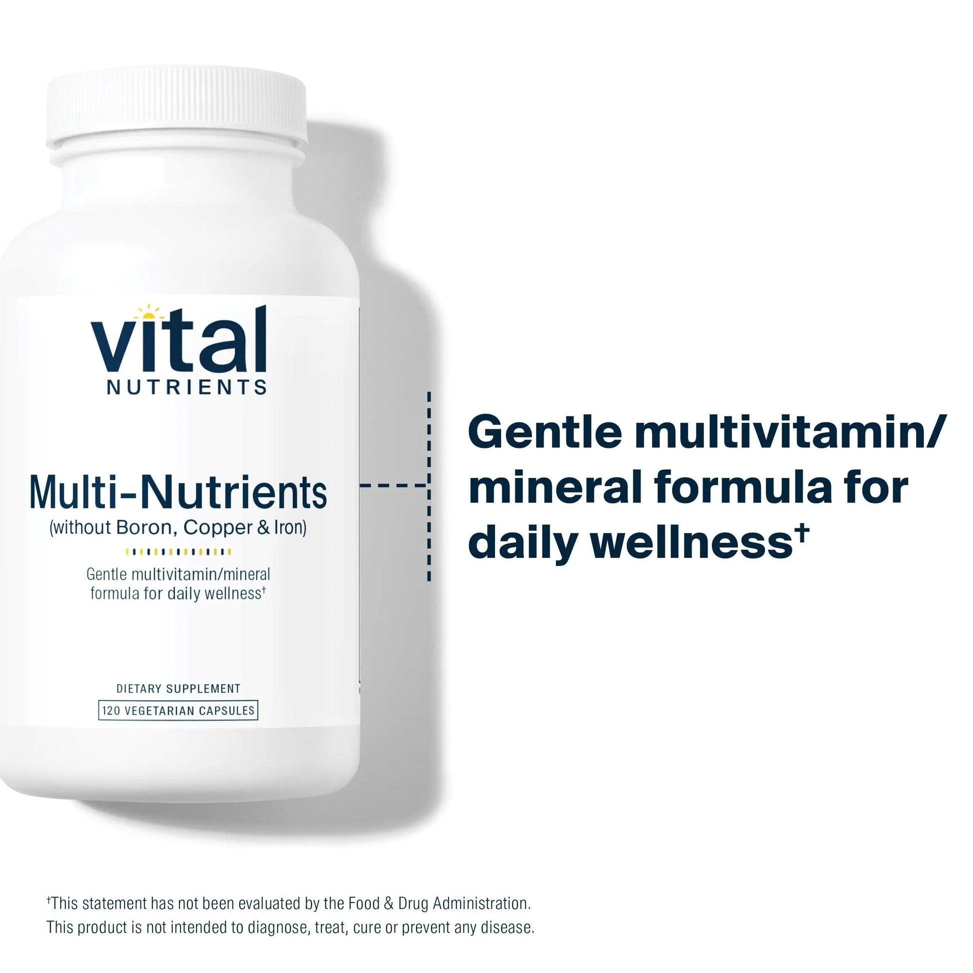 Vital Nutrients Multi-Nutrients 5 Ultra Antioxidant Formula | Boron, Copper, and Iron Free | Vegetarian Daily Multivitamin and Mineral Vital Nutrients buy supplements canada
