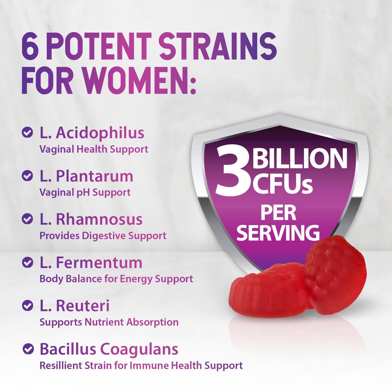 Menopause Supplement Gummies - 3 Billion CFU Women's Probiotics - Advanced Menopause Relief Formula for Women with Black Cohosh & Red Clover - Mild Hot Flashes & Night Sweats Support - 60 Gummies Nature's Nutrition buy supplements canada