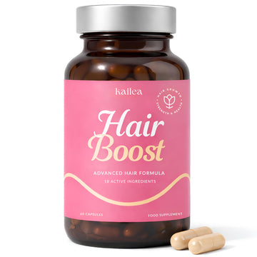 18-in-1 Hair Growth Supplement | Collagen, Hyaluronic Acid, Nettle, Silica, Biotin, Grape Seed Extract, Bamboo | Stronger, Thicker, Longer Hair – Supports Hair Volume, Shine, Scalp & Nail Health kailea buy supplements canada