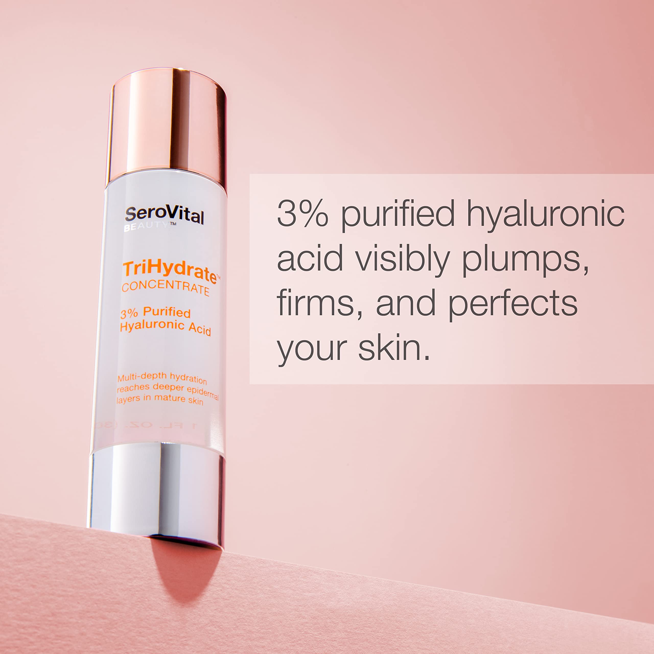 SeroVital Beauty TriHydrate Concentrate - 3% Hyaluronic Acid - 3 Forms - Anti Aging Serovital buy supplements canada