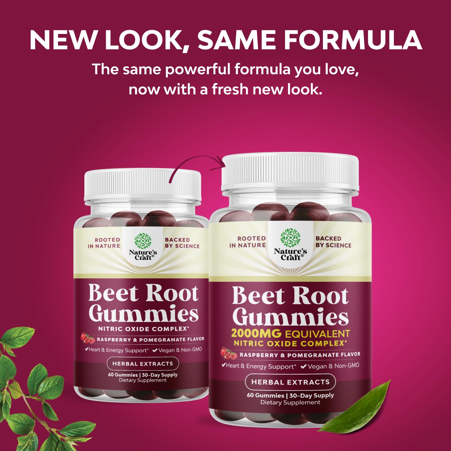 Flow Boosting Beet Root Gummies - Invigorating Beet Gummies for Adults Nitric Oxide Energy & Heart Health Support with Grapeseed Pomegranate & Vitamin B12 - Vegan Non-GMO & Gluten Free - 60 Count Natures Craft buy supplements canada