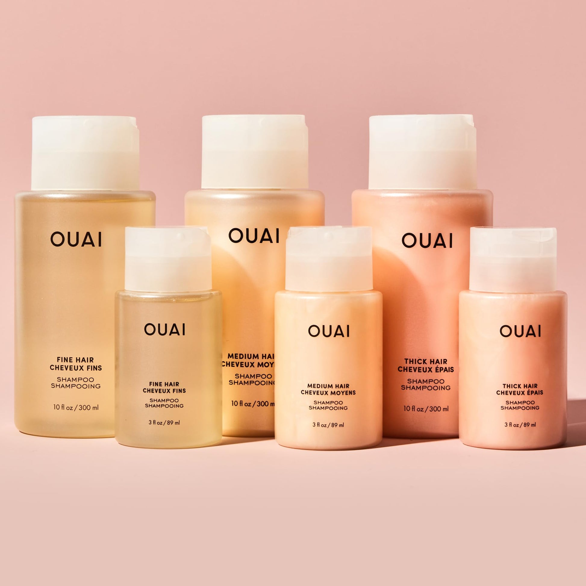 OUAI Thick Shampoo Travel Size - Moisturizing Shampoo with Keratin, Marshmallow Root, Shea Butter, Avocado Oil for Thick Hair - Strengthens & Hydrates - Paraben & Sulfate Free (3 Fl Oz) OUAI buy supplements canada