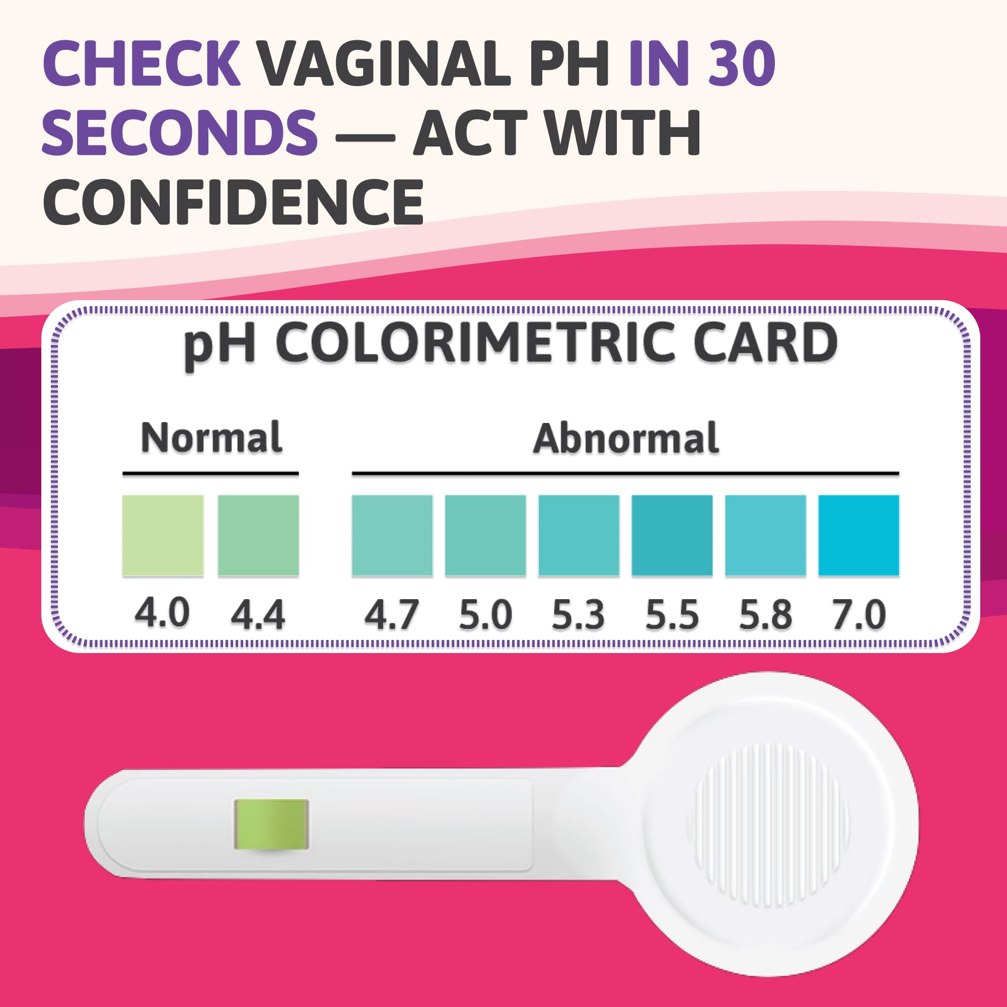 Exploro Vaginal pH Balance Test, PH Balance for Women, Vaginal Health pH Test Device, Vaginal Infection Test Kit Alternative to pH Test Strips & PhD Boric Acid, (Pack of 15) Devices Exploro buy supplements canada
