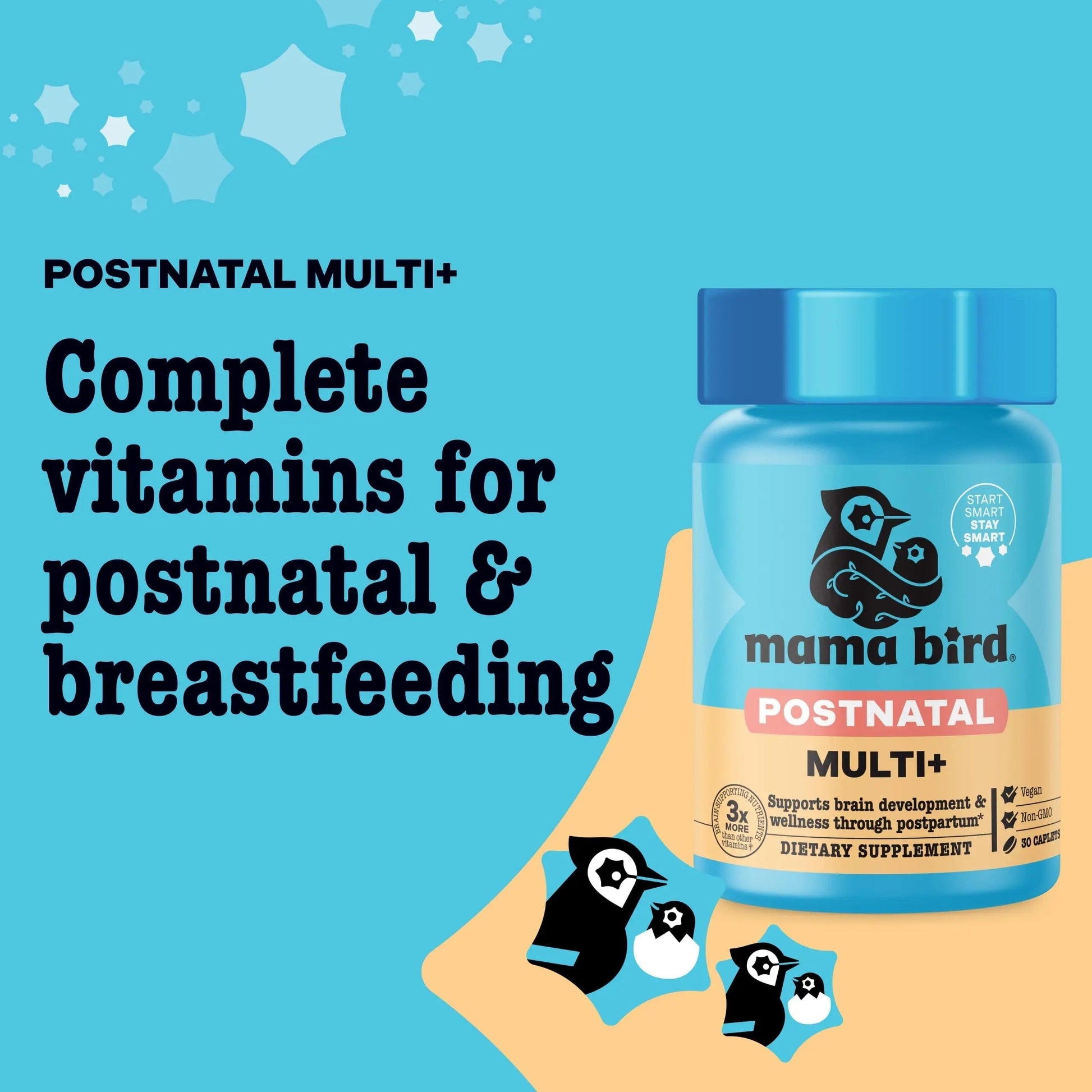 Best Nest Wellness Mama Bird Postnatal Vitamins for Breastfeeding and Postpartum, Whole Food Organic Blend Best Nest Wellness buy supplements canada