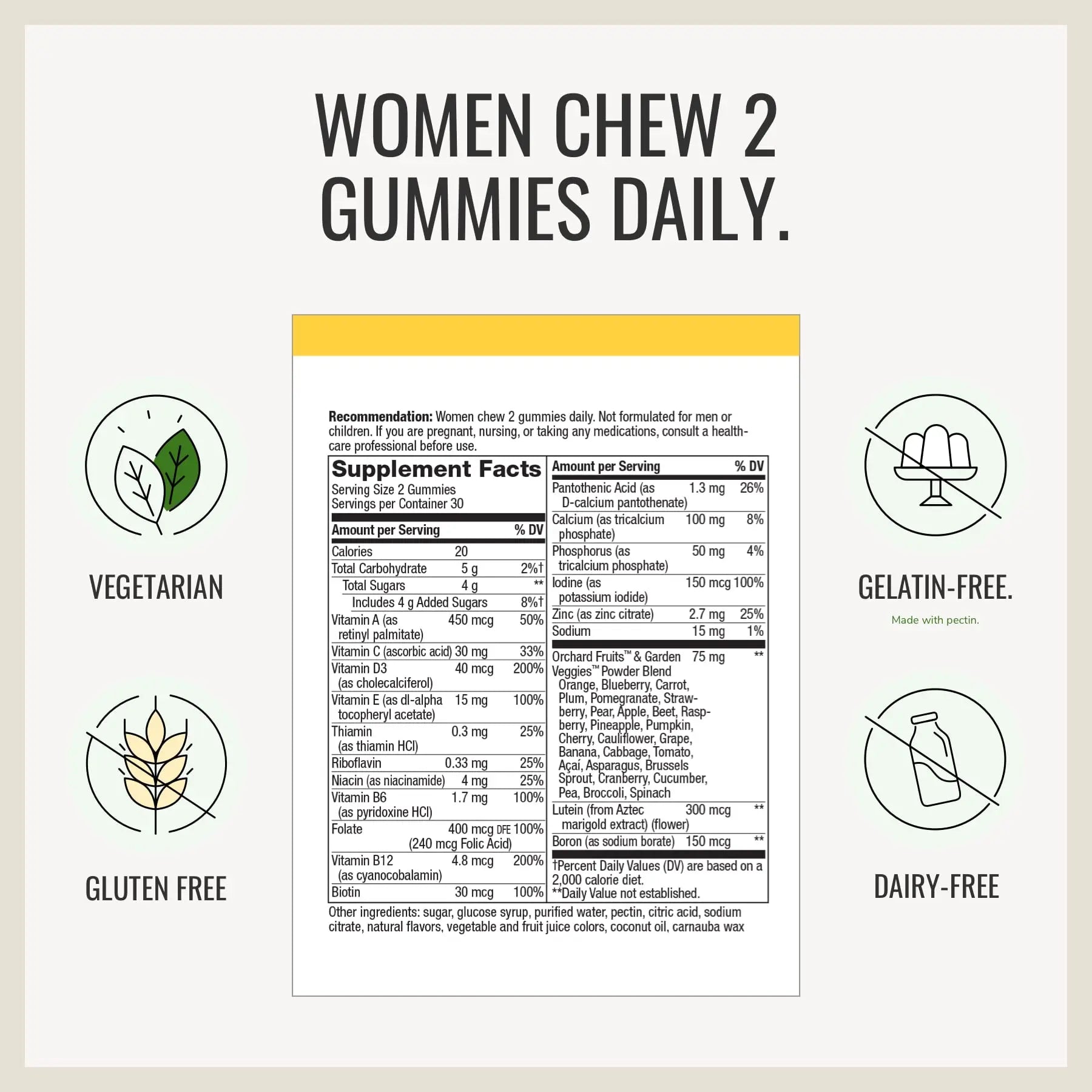 Nature's Way Alive! Women’s and Men’s 50+ Gummy Multivitamins, B-Vitamins, Delicious Flavors Nature's Way buy supplements canada