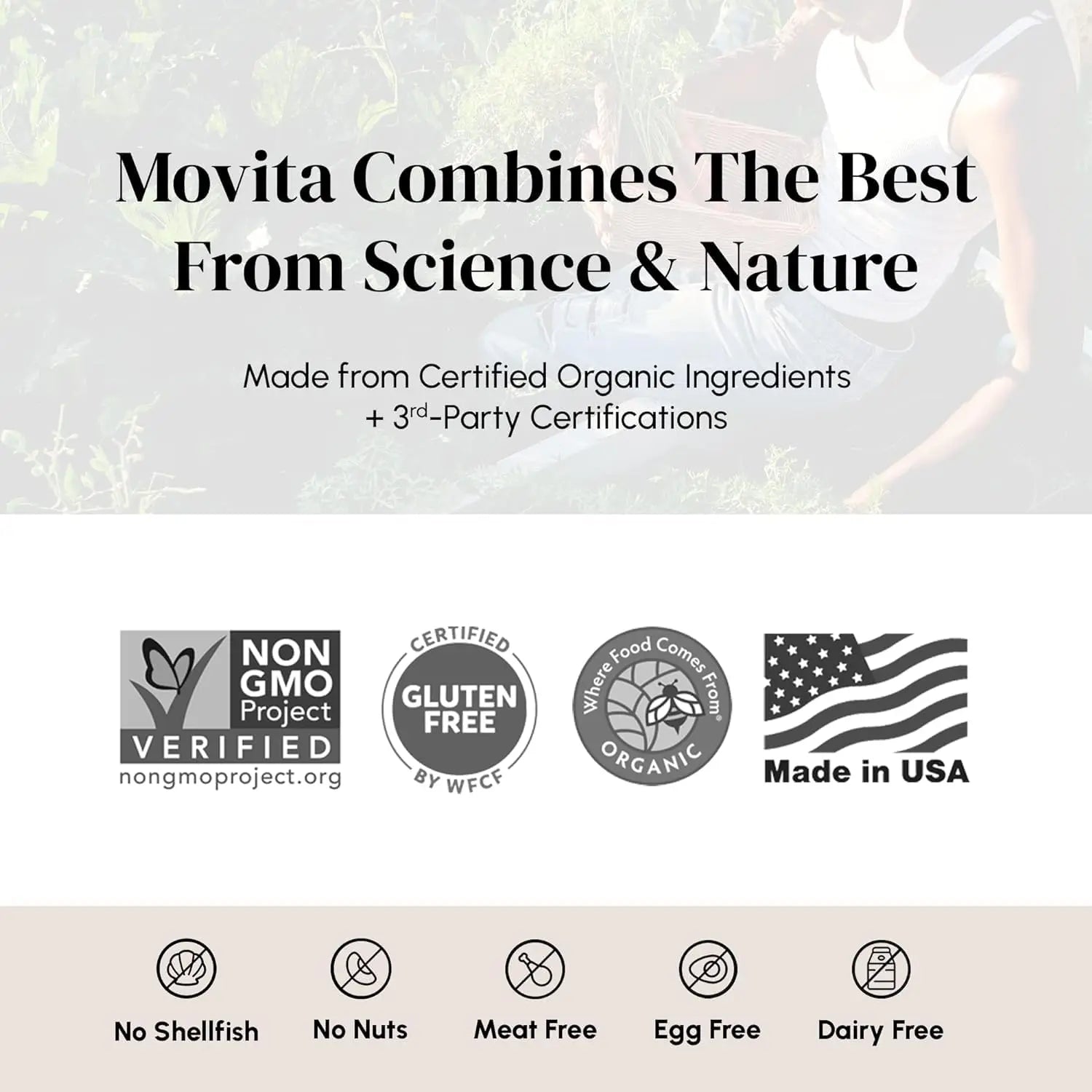 Movita Women’s Daily Multivitamin - Organic Fermented Whole Foods for Enhanced Energy, Immunity & Vitality - Vegan Movita buy supplements canada