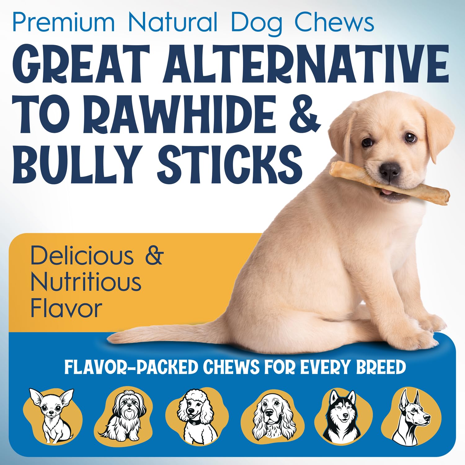 FETCHERONI 6" Collagen Sticks for Dogs – Low Odor Long-Lasting Bully Stick & Rawhide Alternative, Single Ingredient Beef Bone, High Protein Dental Treat, Vet Approved, Improves Joint Health – 20 Pack FETCHERONI buy supplements canada