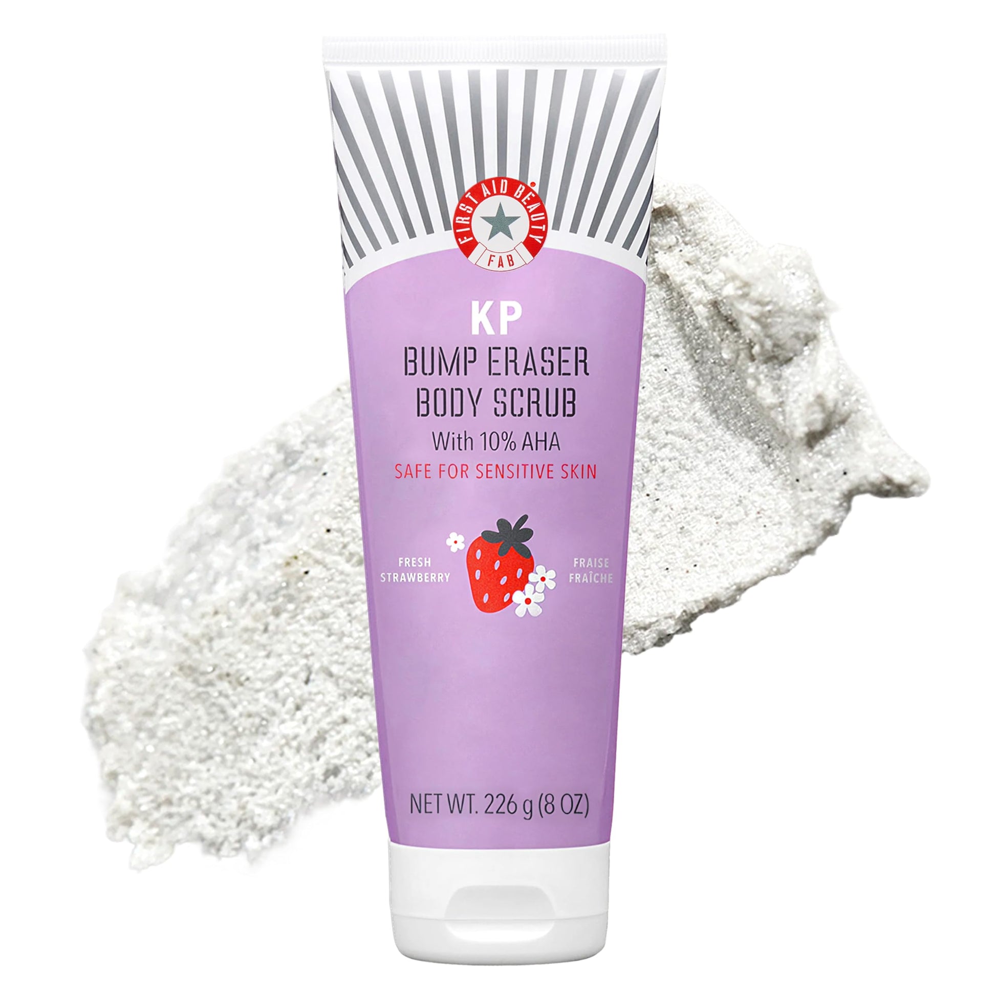 First Aid Beauty - KP Bump Eraser Body Scrub with 10% AHA, Keratosis Pilaris Exfoliator with Glycolic and Lactic acids, Helps Reduce Chicken Skin Bumps First Aid Beauty buy supplements canada