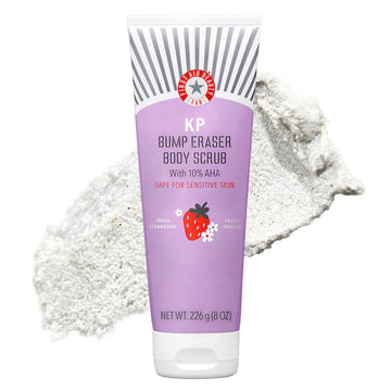 First Aid Beauty - KP Bump Eraser Body Scrub with 10% AHA, Keratosis Pilaris Exfoliator with Glycolic and Lactic acids, Helps Reduce Chicken Skin Bumps First Aid Beauty buy supplements canada