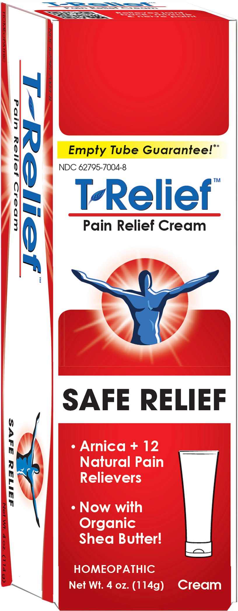 T-Relief Pain Relief cream,[114g] 4 oz MediNatura buy supplements canada