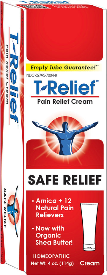 T-Relief Pain Relief cream,[114g] 4 oz MediNatura buy supplements canada