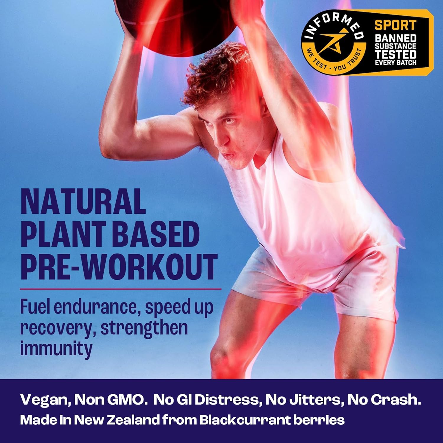 2before Blackcurrant I All Natural Vegan Pre Workout, Caffeine Free I Clean Energy 2before buy supplements canada