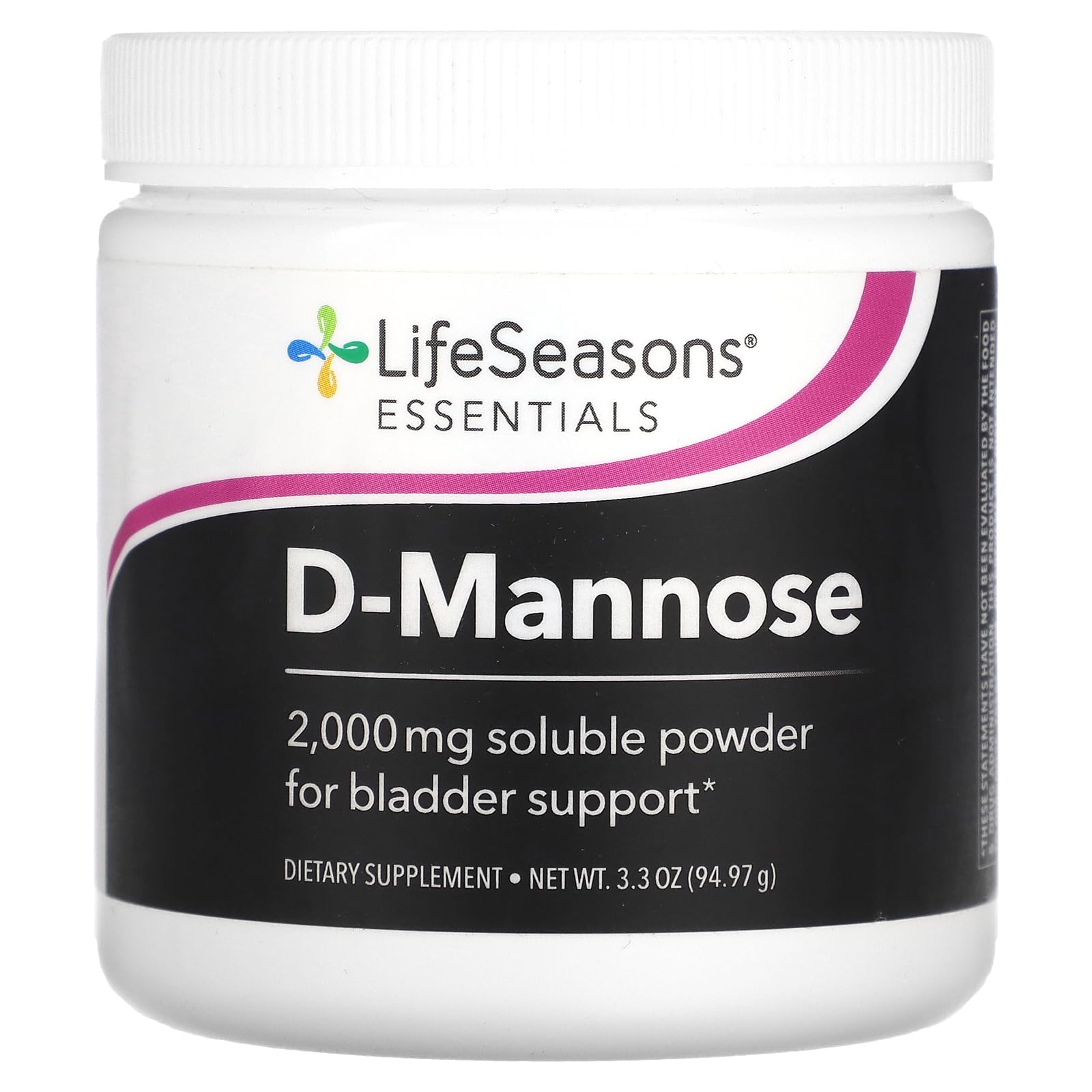 LifeSeasons D-Mannose Powder - Fast-Acting UTI Relief - Urinary Tract Health Supplement - Supports Healthy Levels of Microflora & Eases Bladder Discomfort - 45 Servings LifeSeasons buy supplements canada