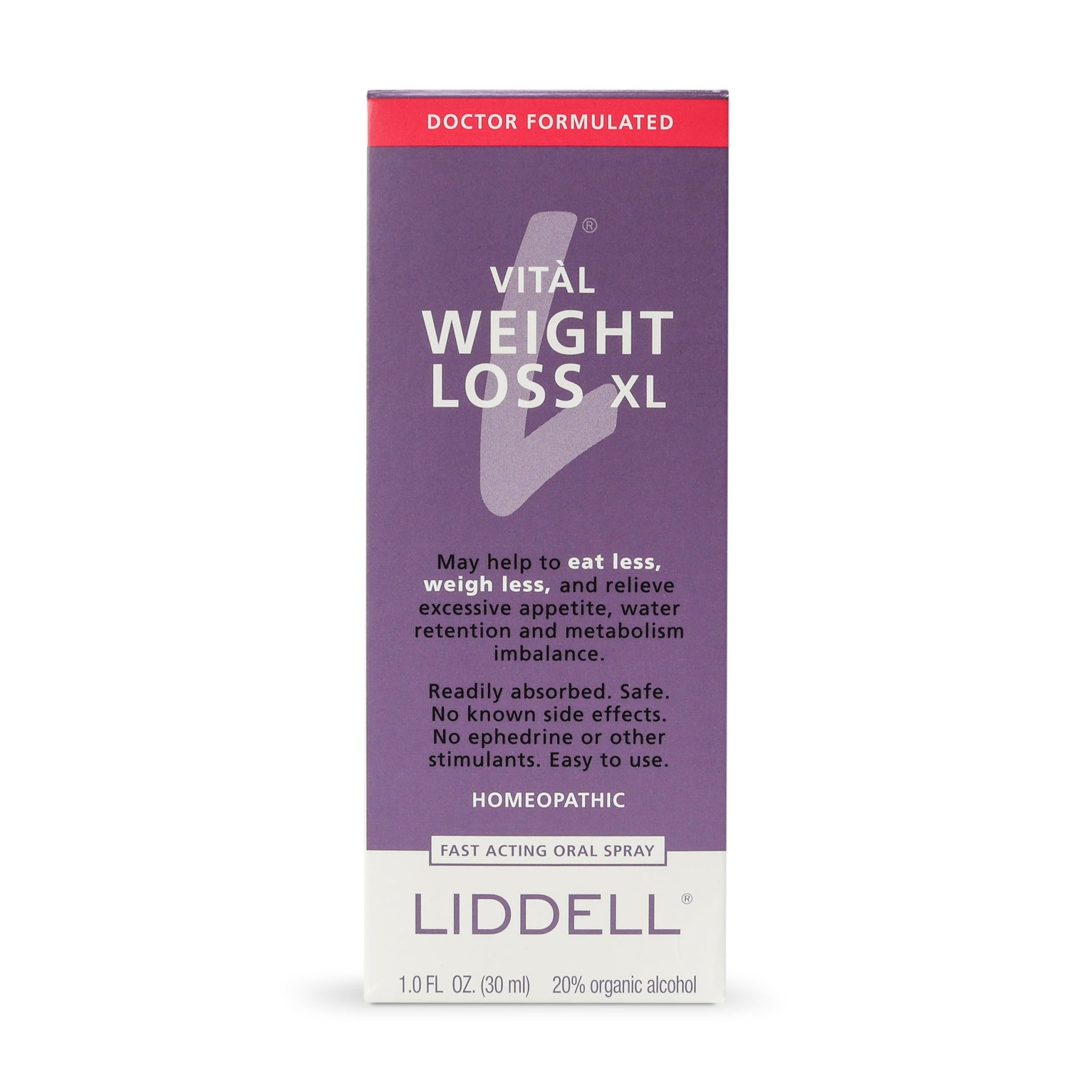 VITL Weight Loss XL Liddell Homeopathic 1 oz Liquid Liddell buy supplements canada