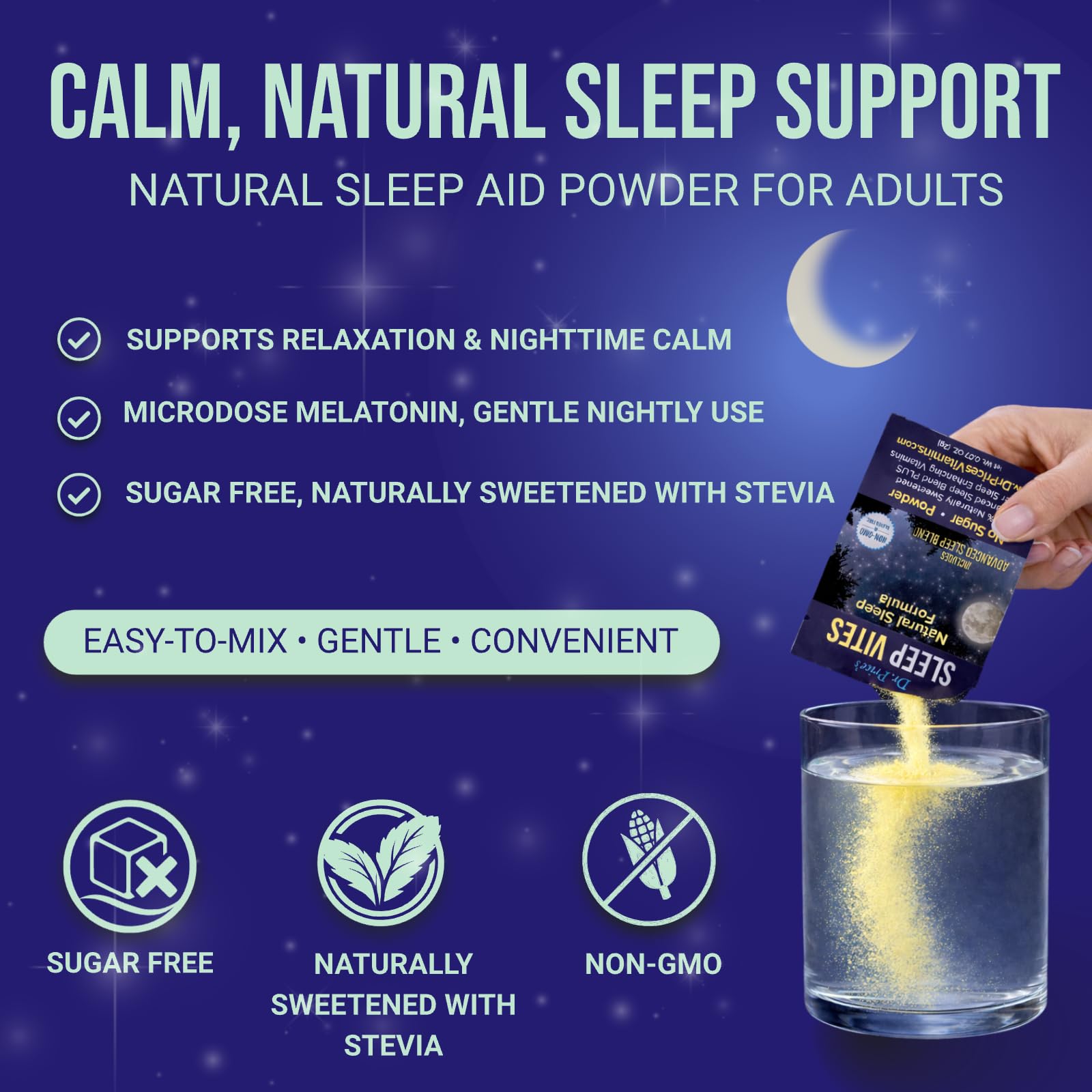 Dr. Price’s Natural Sleep Aid Powder – Berry-Citrus, 30 Packs | Sleep Powder Drink Mix with Magnesium, Microdose Melatonin & Tryptophan | Sleep Support for Adults | Doctor-Formulated, Made in USA Dr. Price's Vitamins buy supplements canada
