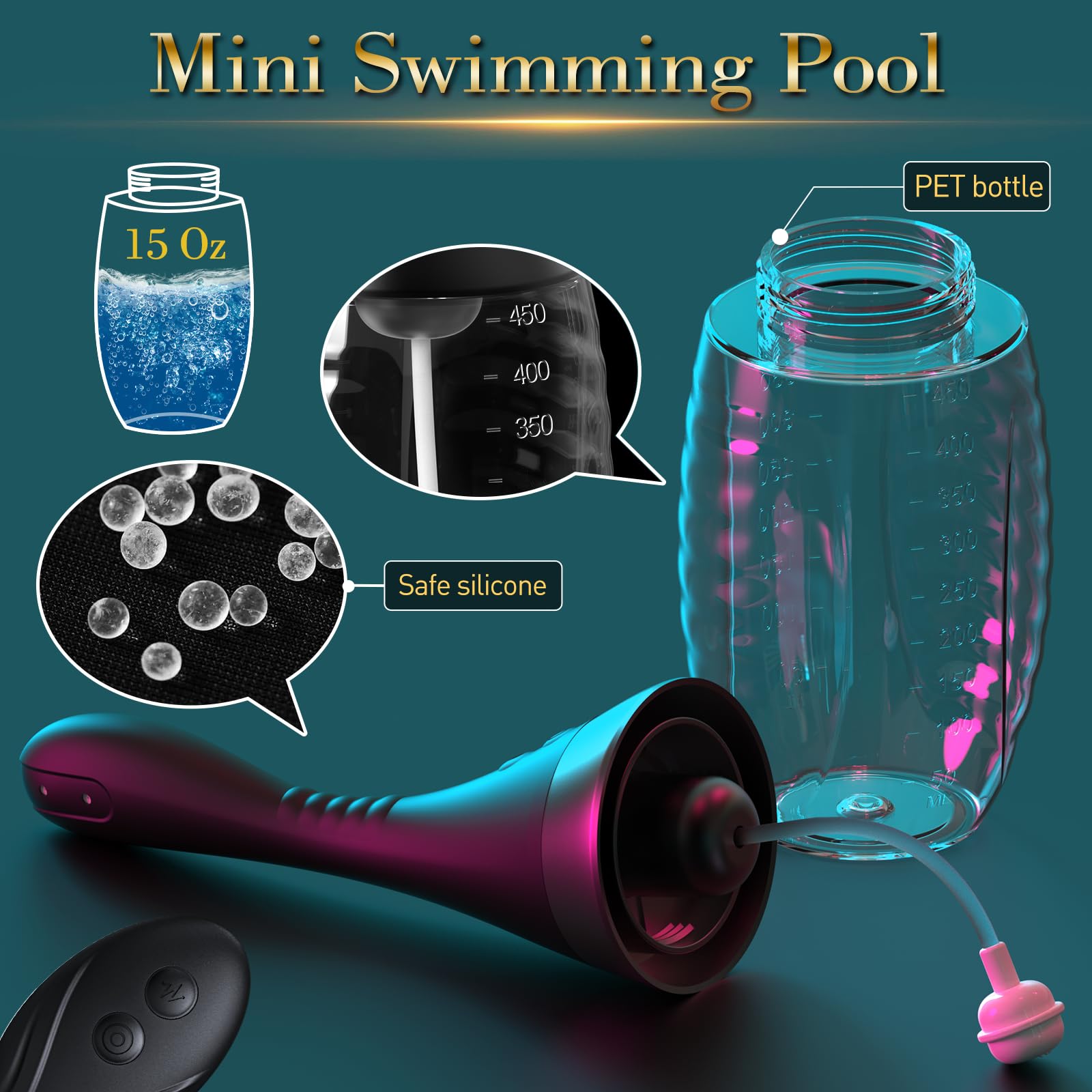 15oz Electric Enema Bulb -Remote Anal Douche, 3 Enema Speeds,Bendable Enema Douche SEXY SLAVE buy supplements canada