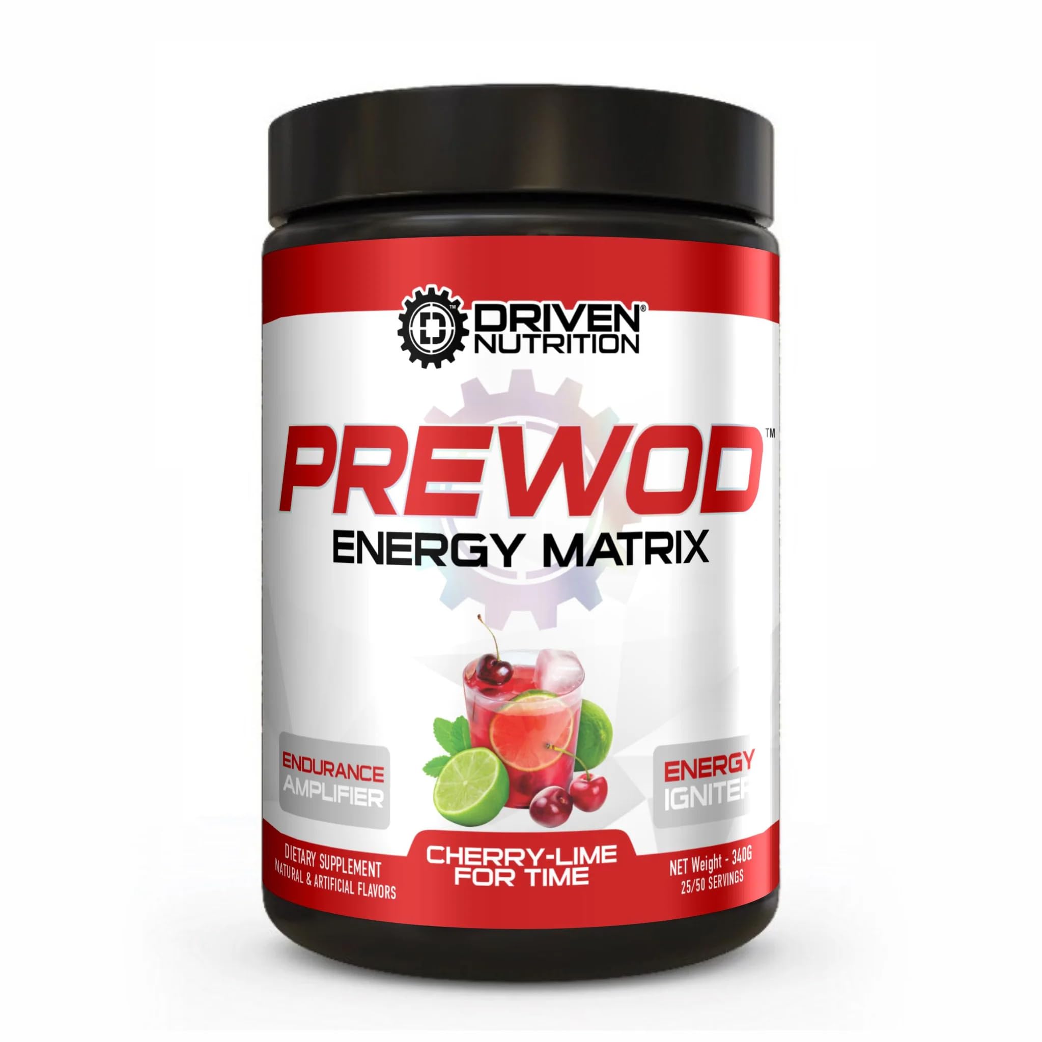 Driven PREWOD Energy Matrix, 50 Servings - Pre-Workout Supplement with Caffeine Driven Nutrition buy supplements canada