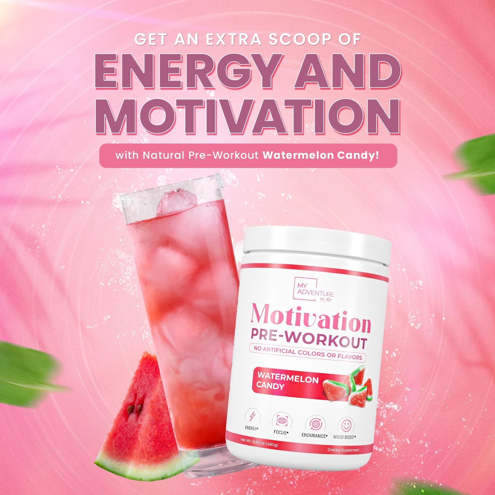 Pre Workout Powder for Men - Gluten Free Preworkout with Creatine for Muscle Endurance My Adventure to Fit buy supplements canada