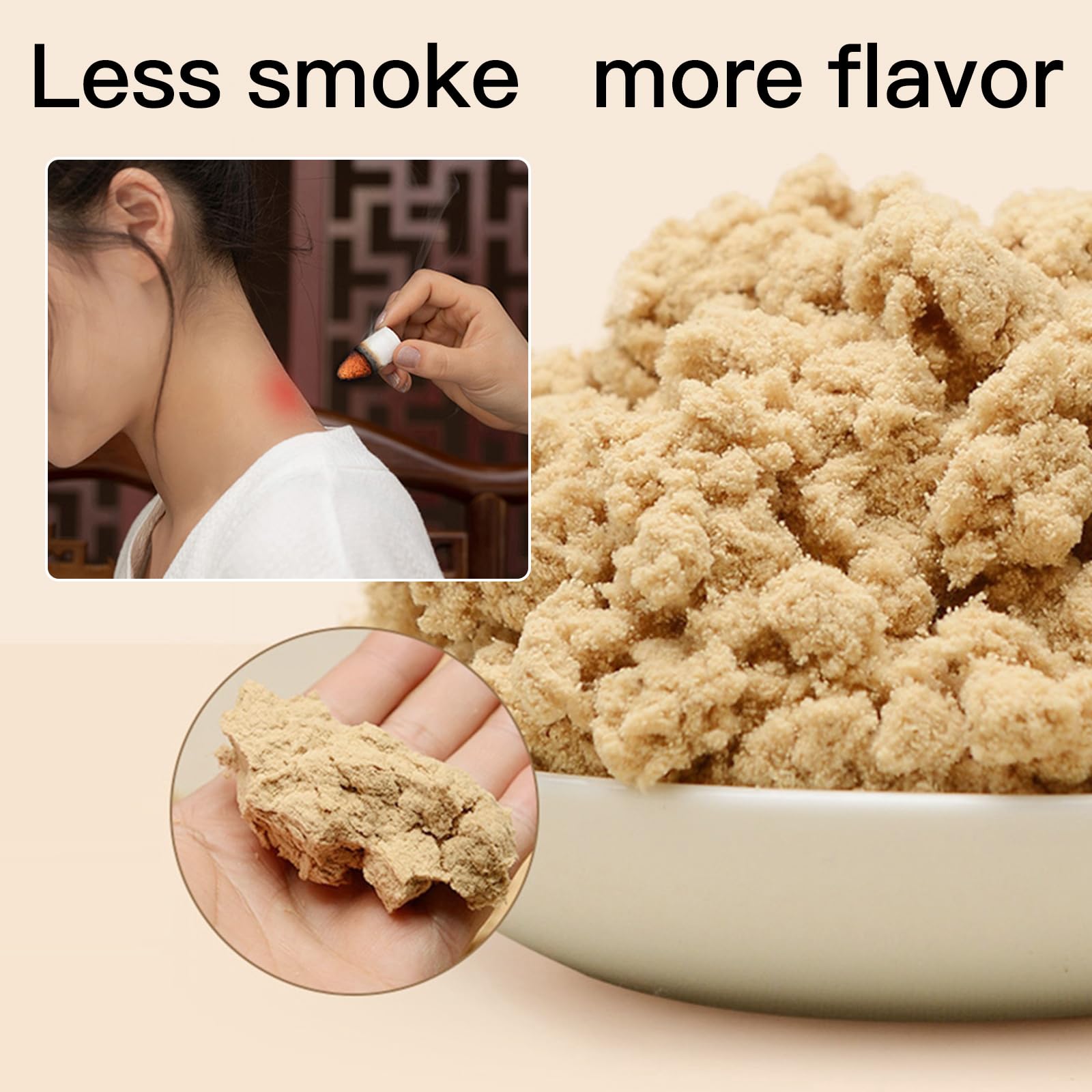 Moxibustion Smokeless Moxa Warm Chinese Medicine Stick Mugwort Roll Mugwort Stick (2.6cm) Pumei buy supplements canada