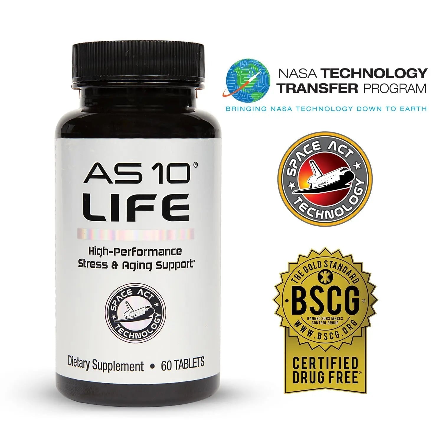 Nugevity AS 10® Life – Stress, Immune Support and Anti Aging Supplement - Multivitamin and Antioxidants Tablet, Resveratrol, Alpha Lipoic Acid Nugevity buy supplements canada