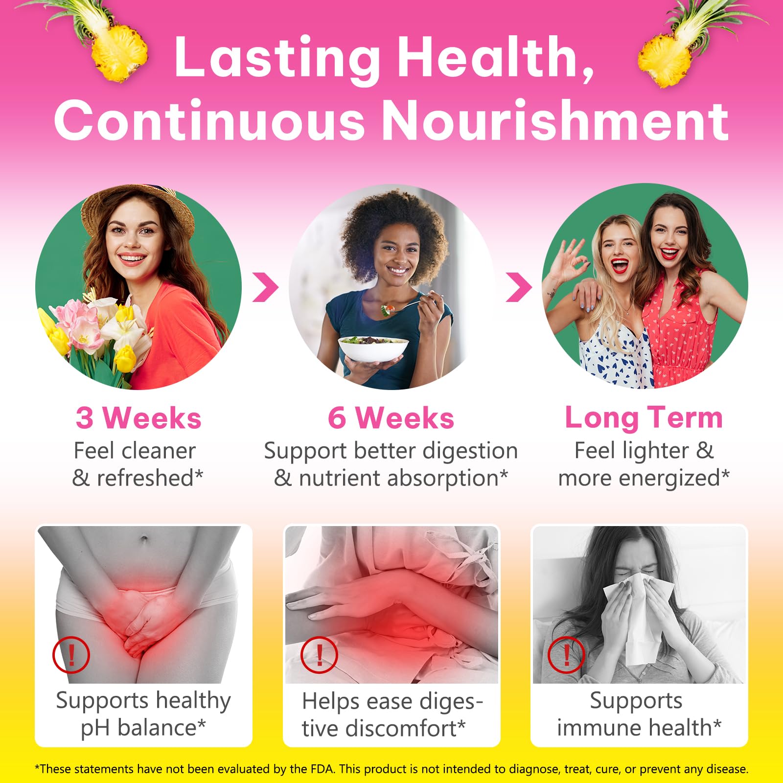 Beyxdu Probiotics for Women Gummies with Slippery Elm Feminine Balance Gummies for Women Vaginal Probiotics with Prebiotics & Lactobacillus Probiotic Blend Vaginal Odor & Vaginal Flora 60Gummy Beyxdu buy supplements canada