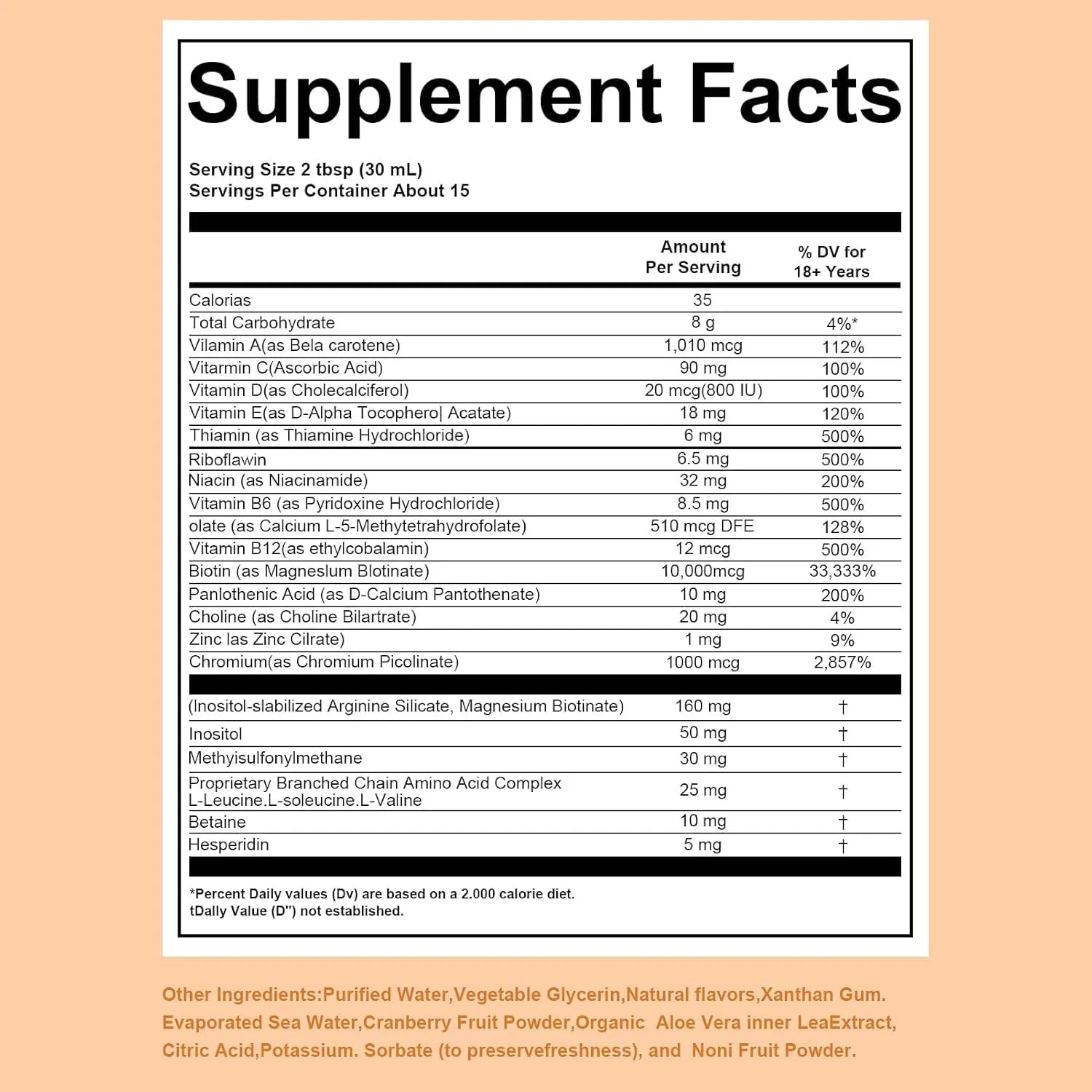Zeniber MaayRuth Multivitamins Hair Growth| Liquid Multivitamin for Hair Growth | Biotin 10000mcg | Hair & Skin Support Supplement | Zeniber buy supplements canada