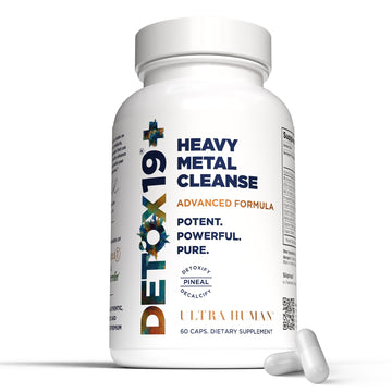Ultra Human Daily Wellness Support – Heavy Metal Detox Cleanse, with Zeolite, Shilajit, Organic Chlorella & Spirulina, NAC & Alpha Lipoic. Supports Daily Detox, Cognition, Immune System -(Made in USA) Ultra Human buy supplements canada
